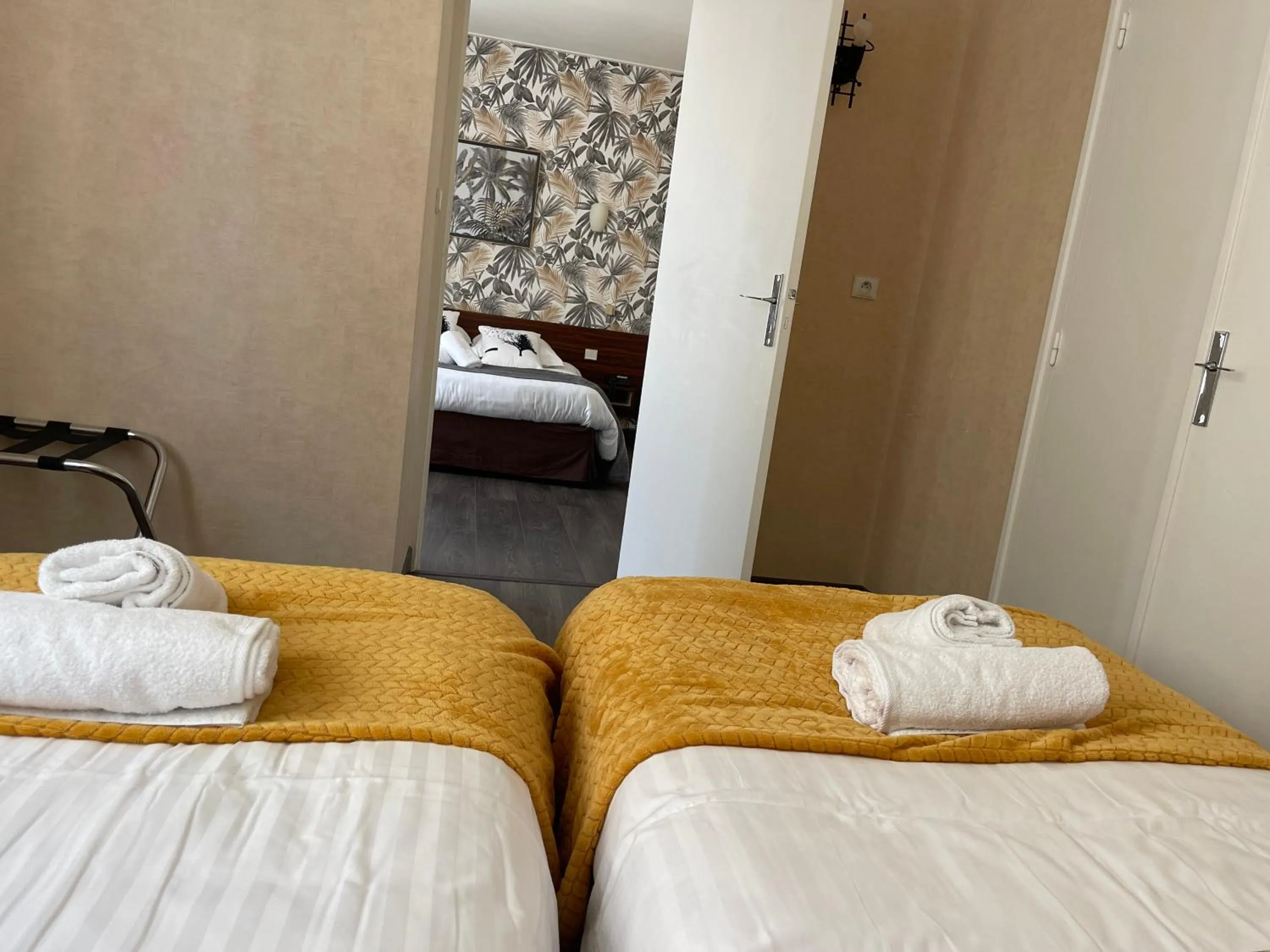 Decorative detail, Bed in Le Relais De La Place