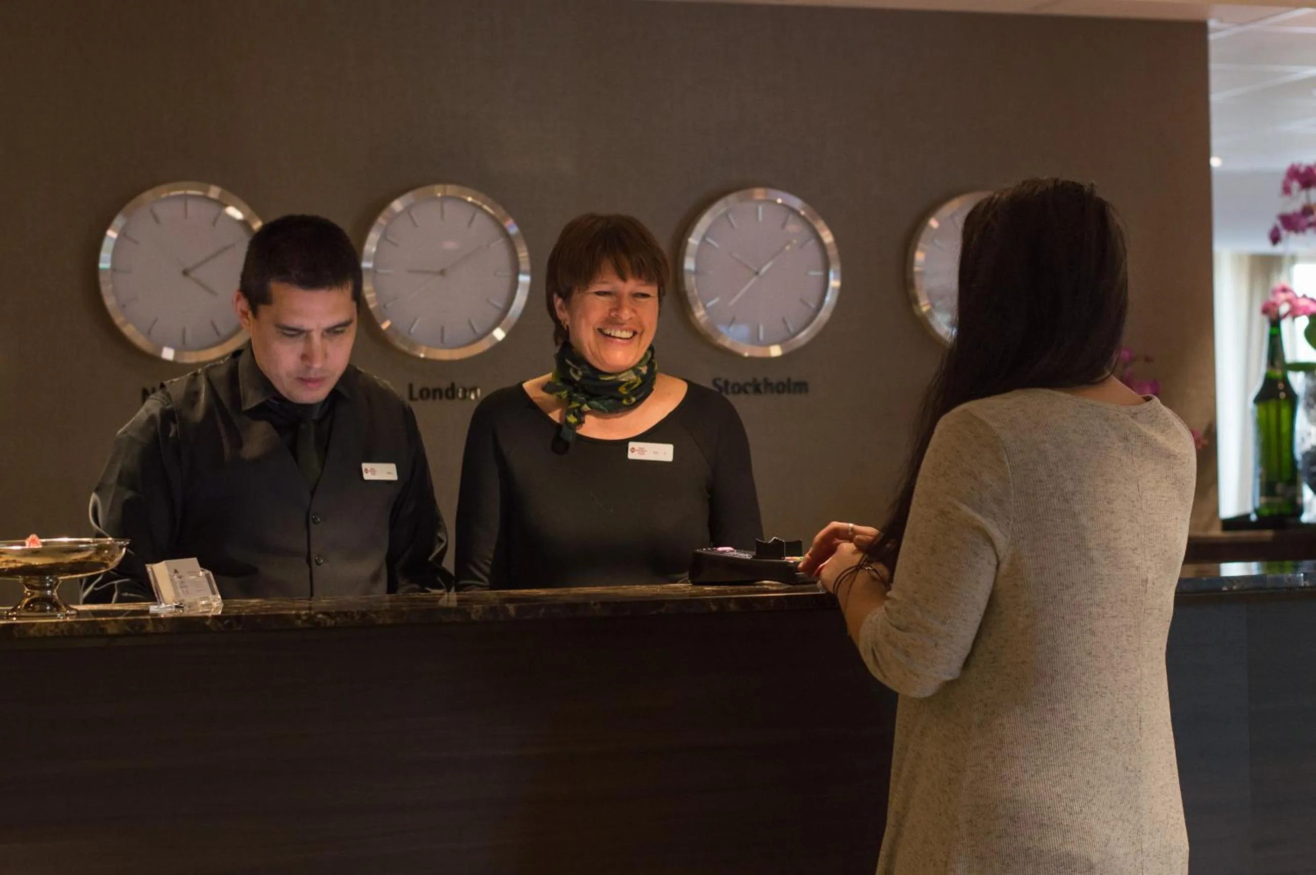 Staff in Best Western Plus Park Airport Hotel