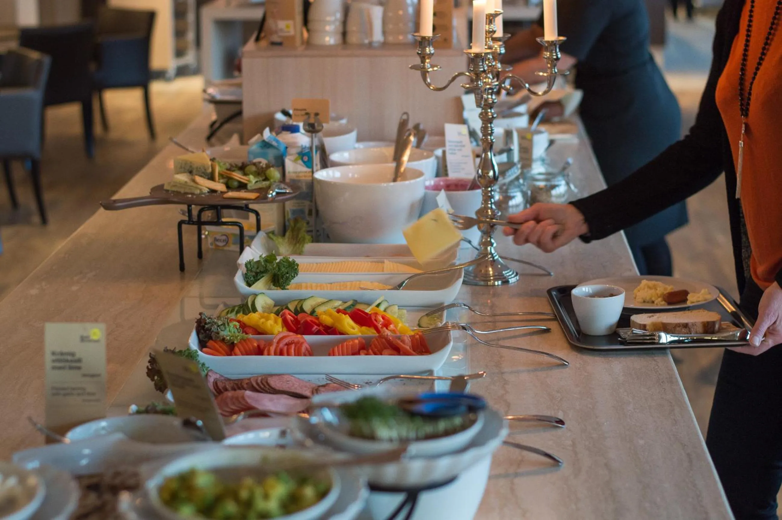 Buffet breakfast in Best Western Plus Park Airport Hotel