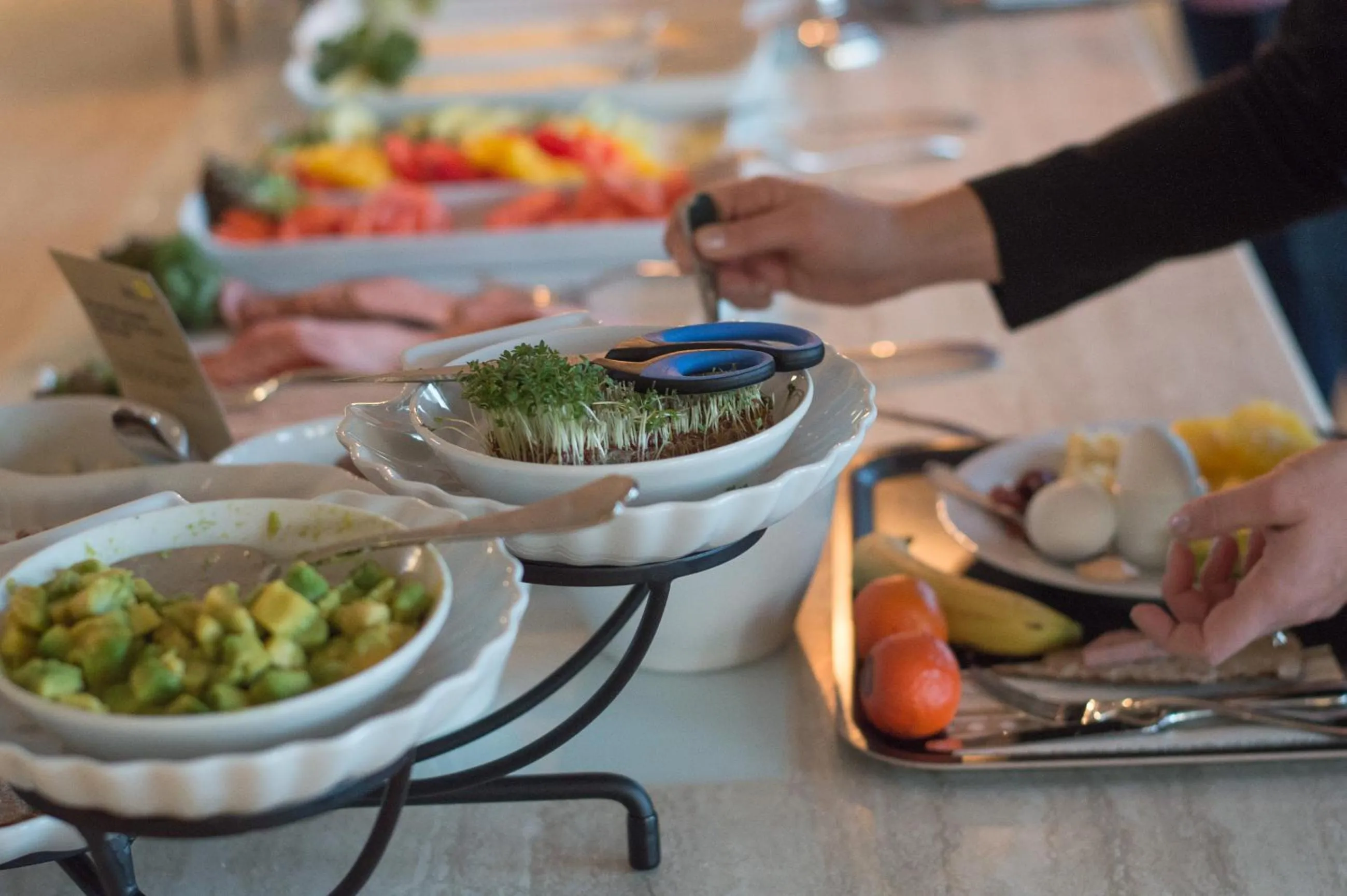 Buffet breakfast in Best Western Plus Park Airport Hotel