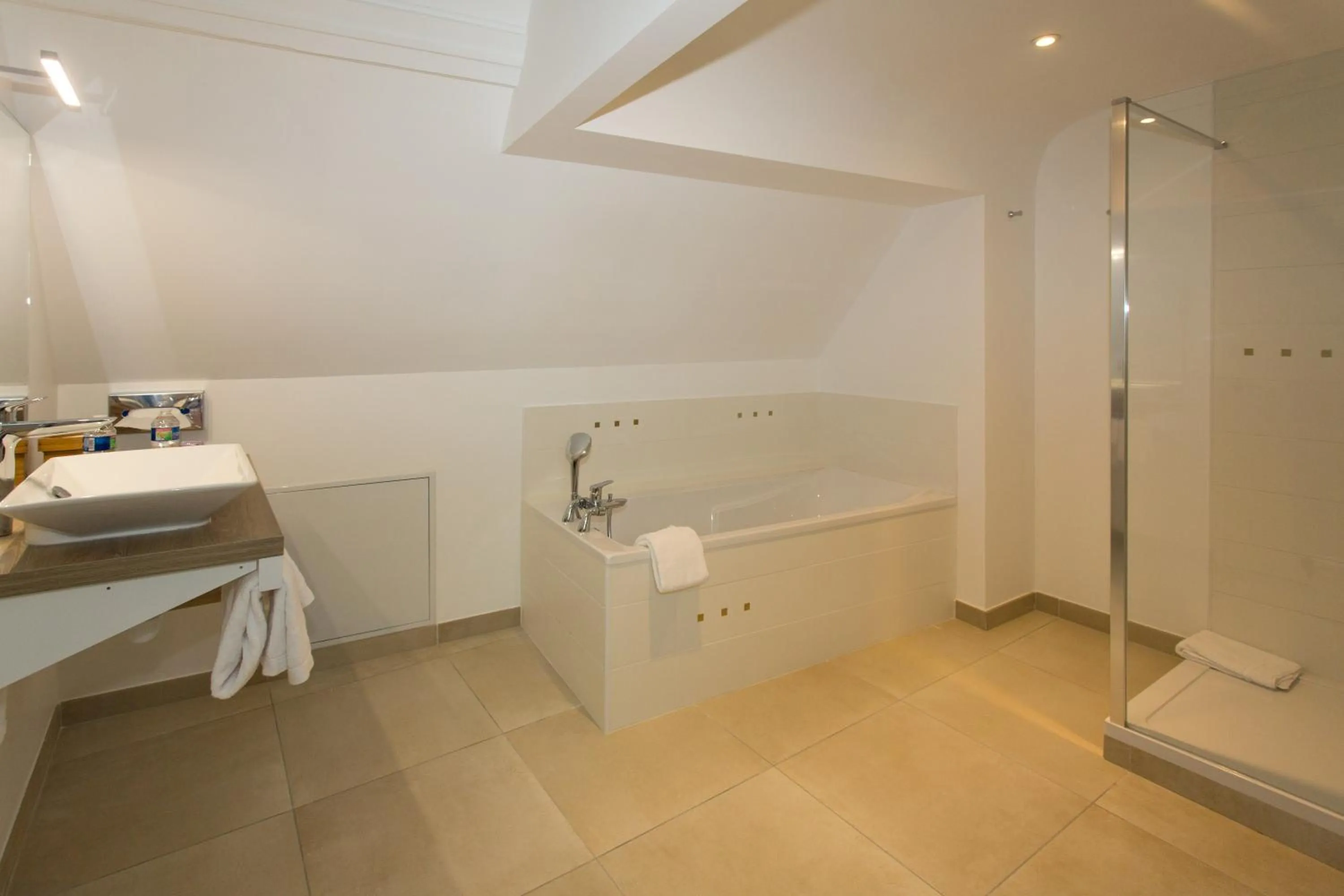 Bathroom in Hôtel Spa - Au Charme Rabelaisien