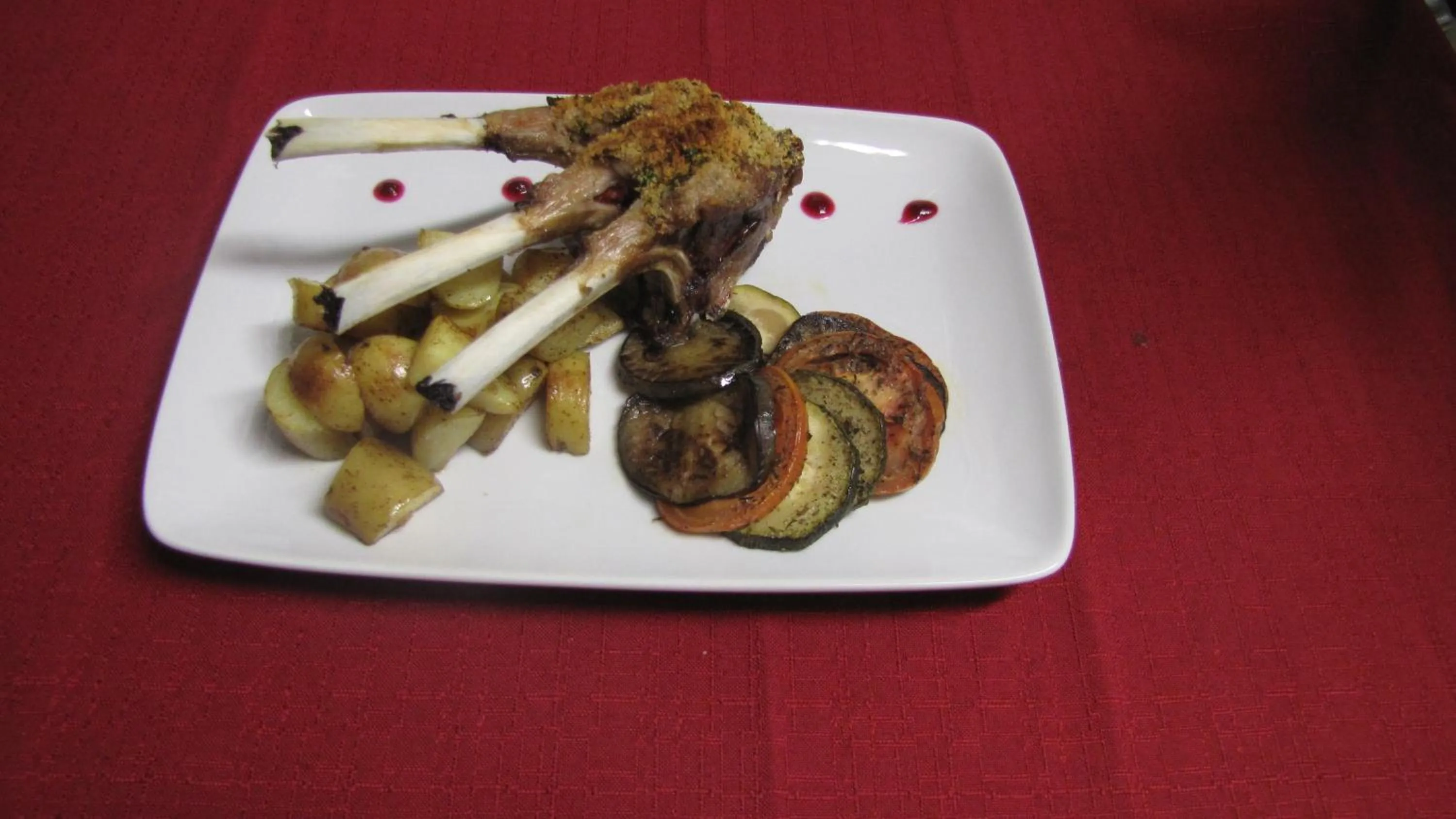 Food close-up in Alpen Roc