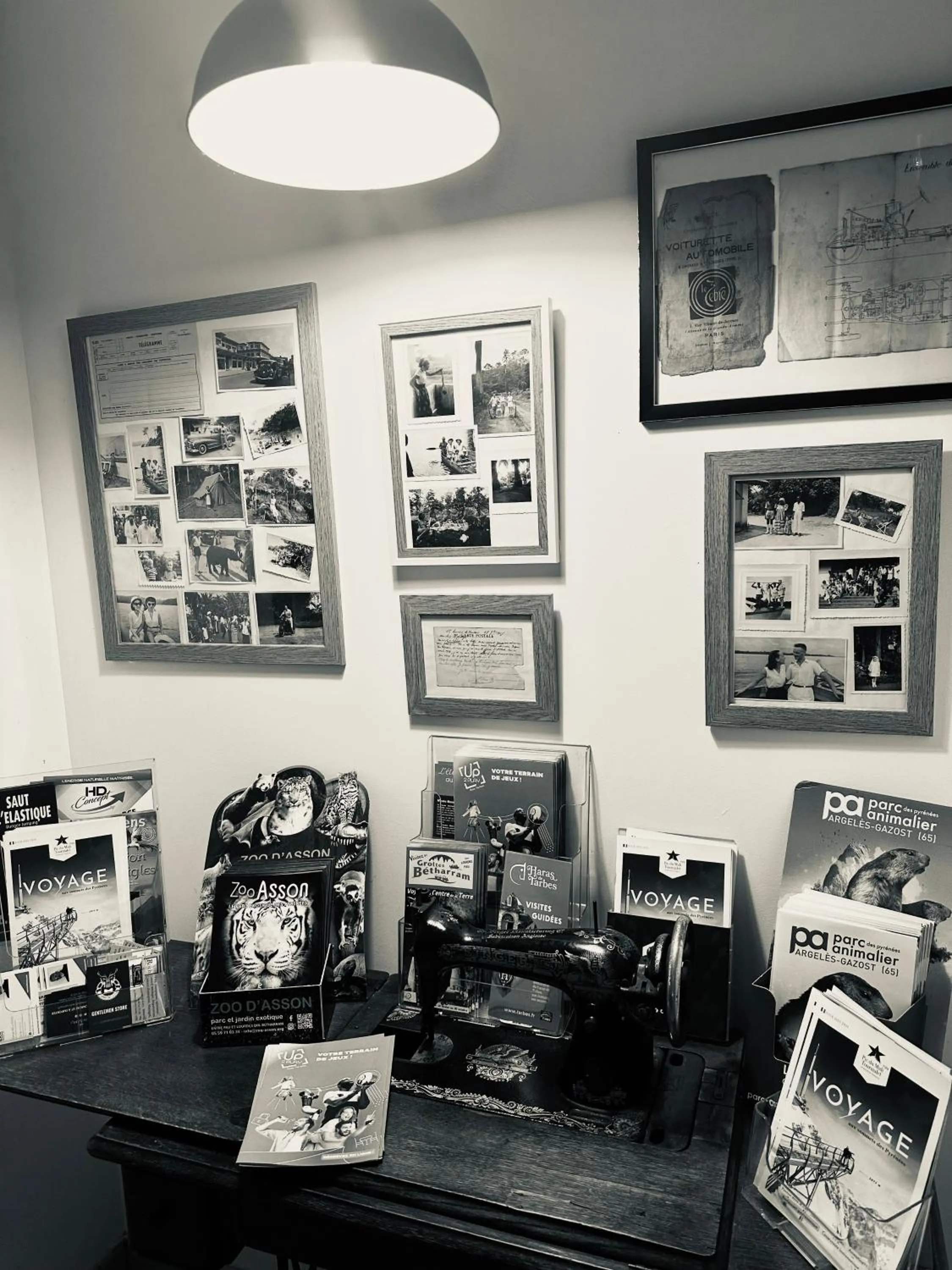 Lobby or reception in Everhotel route64 Tarbes-Ibos