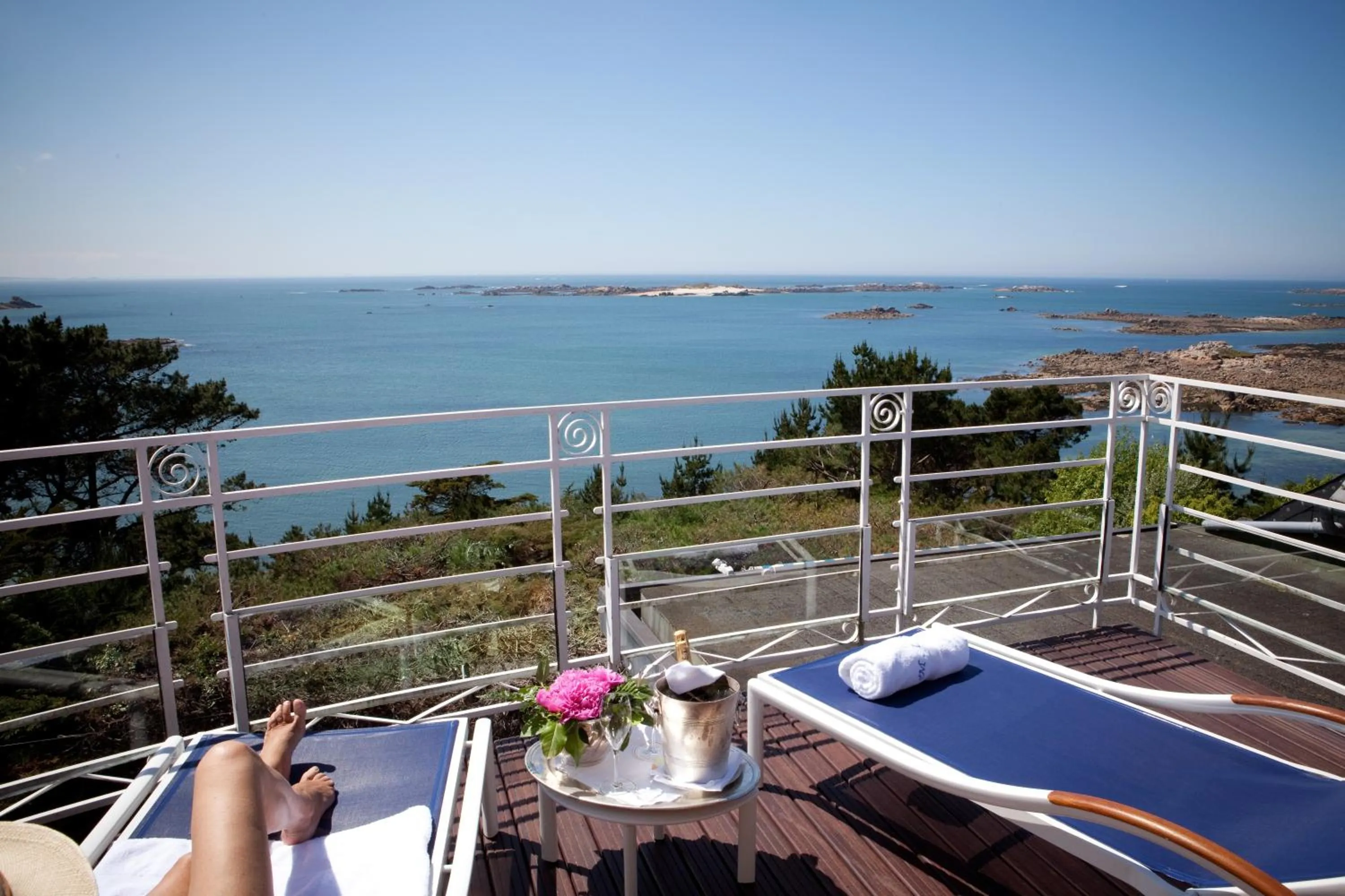 View (from property/room) in Manoir de Lan Kérellec