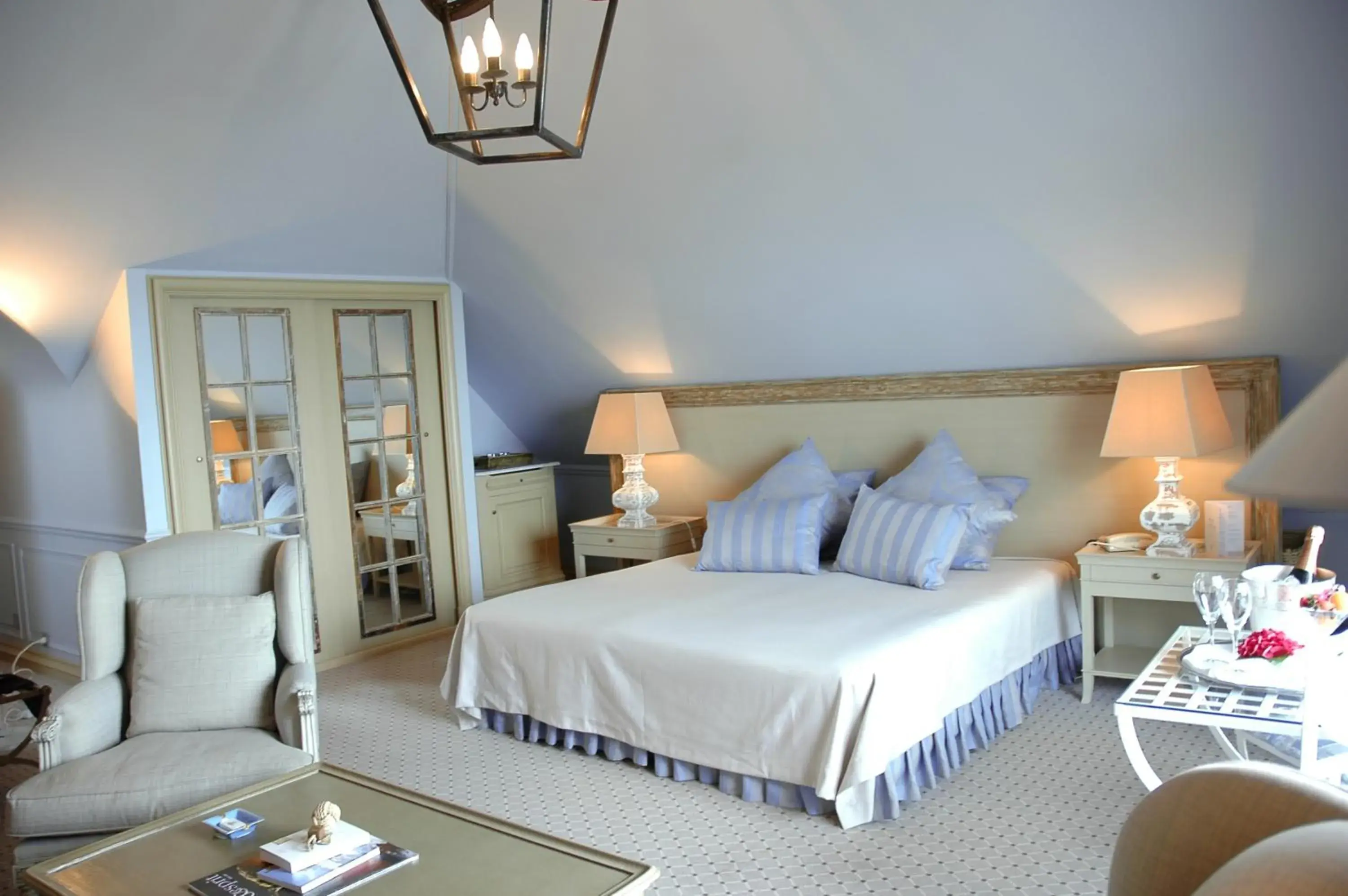 Deluxe Double or Twin Room with Sea View in Manoir de Lan Kérellec Deluxe Double or Twin Room with Sea View in Manoir de Lan Kérellec