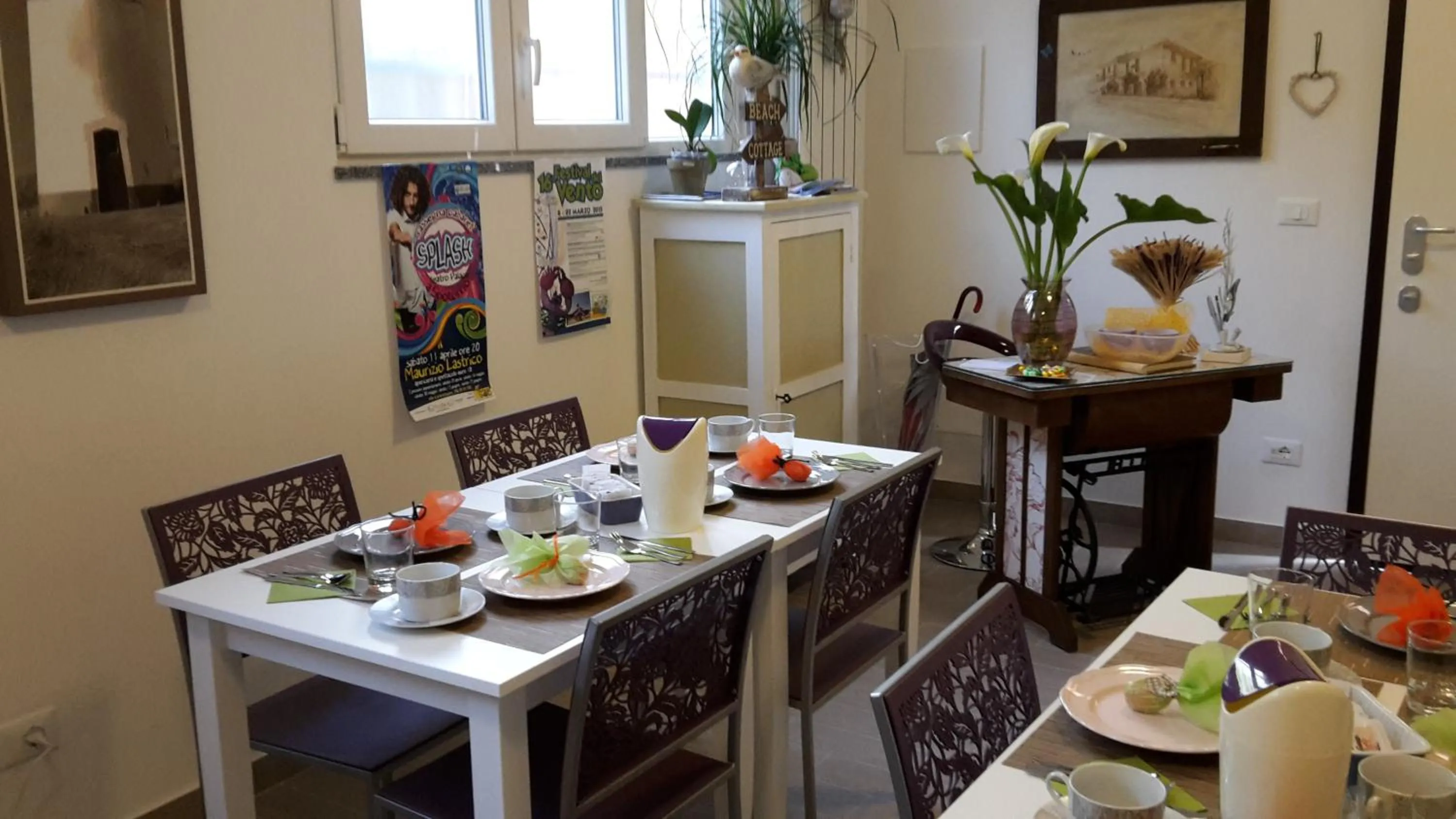 Food and drinks in B&B Ai Tre Archi