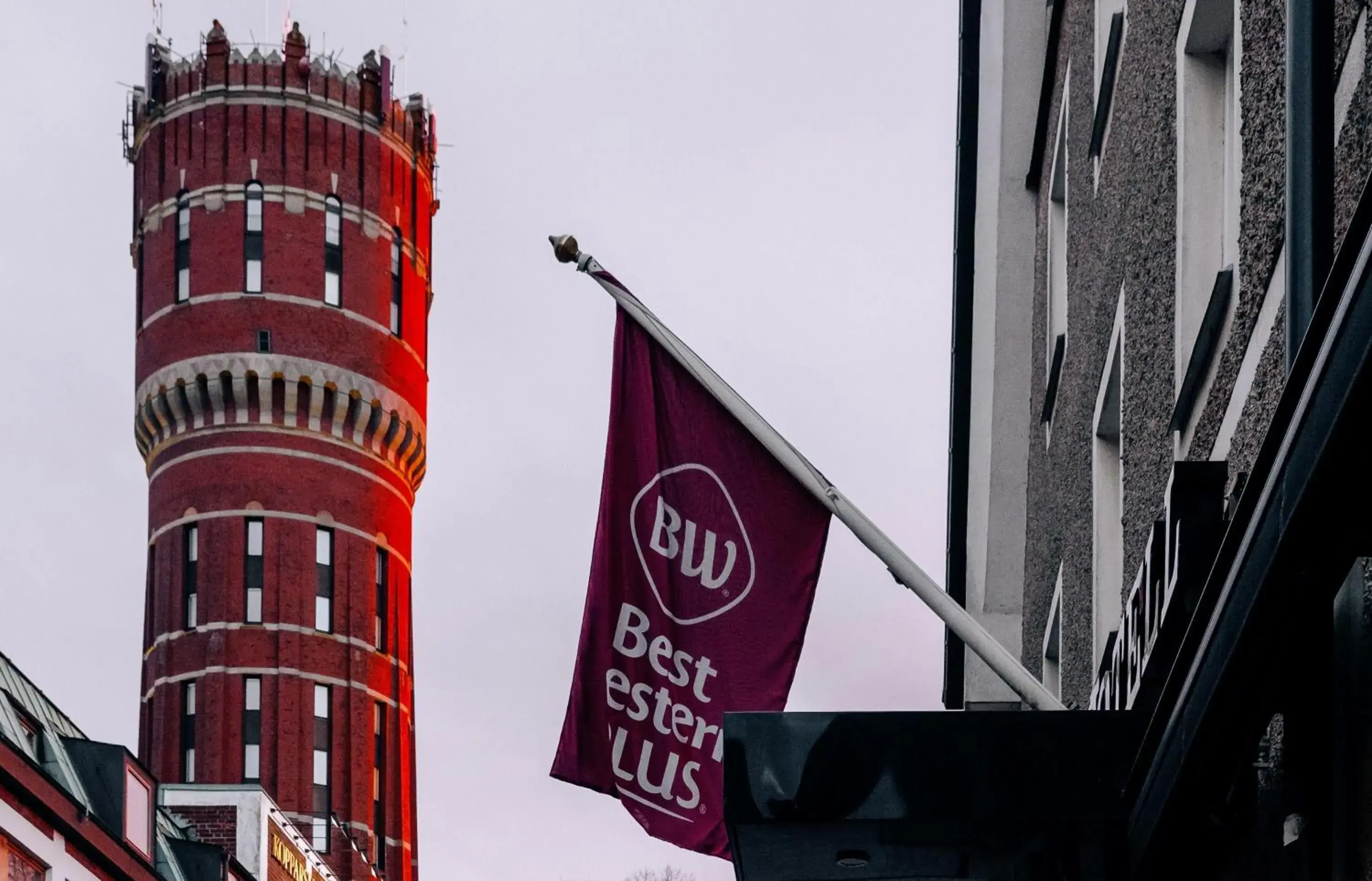 Property building in Best Western Plus Kalmarsund Hotell Property building in Best Western Plus Kalmarsund Hotell