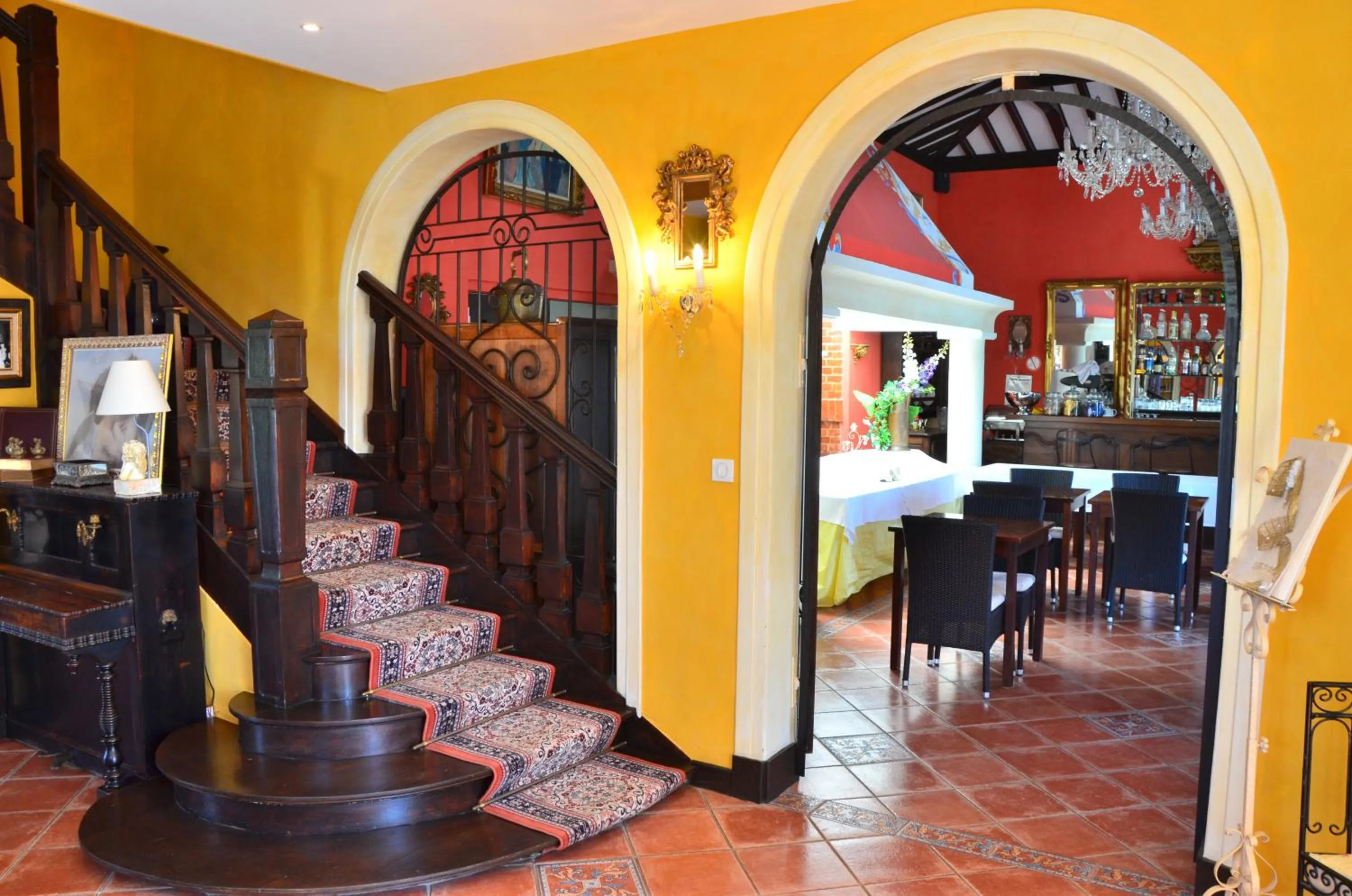 Lobby or reception in Hotel Villa Des Anges