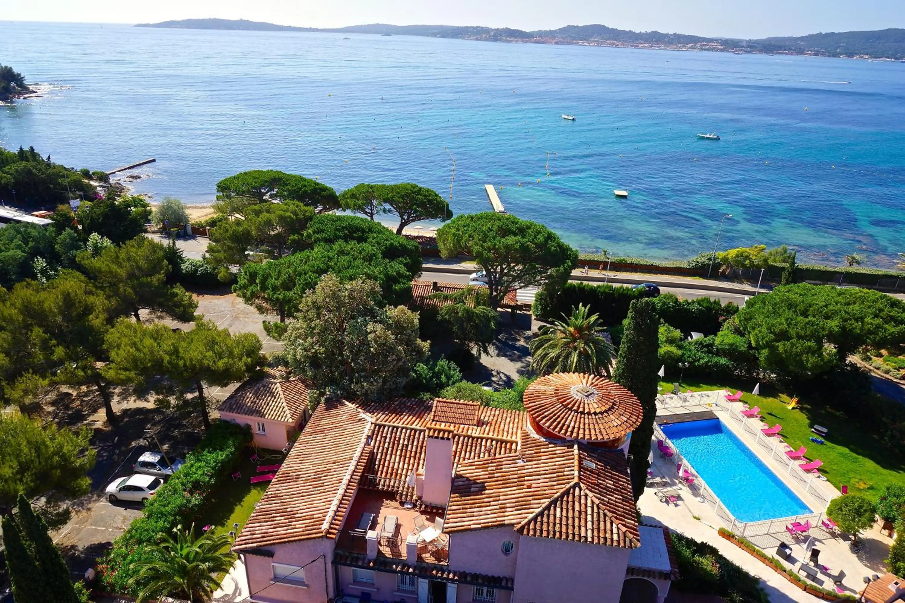 Bird's eye view in Hotel Villa Des Anges