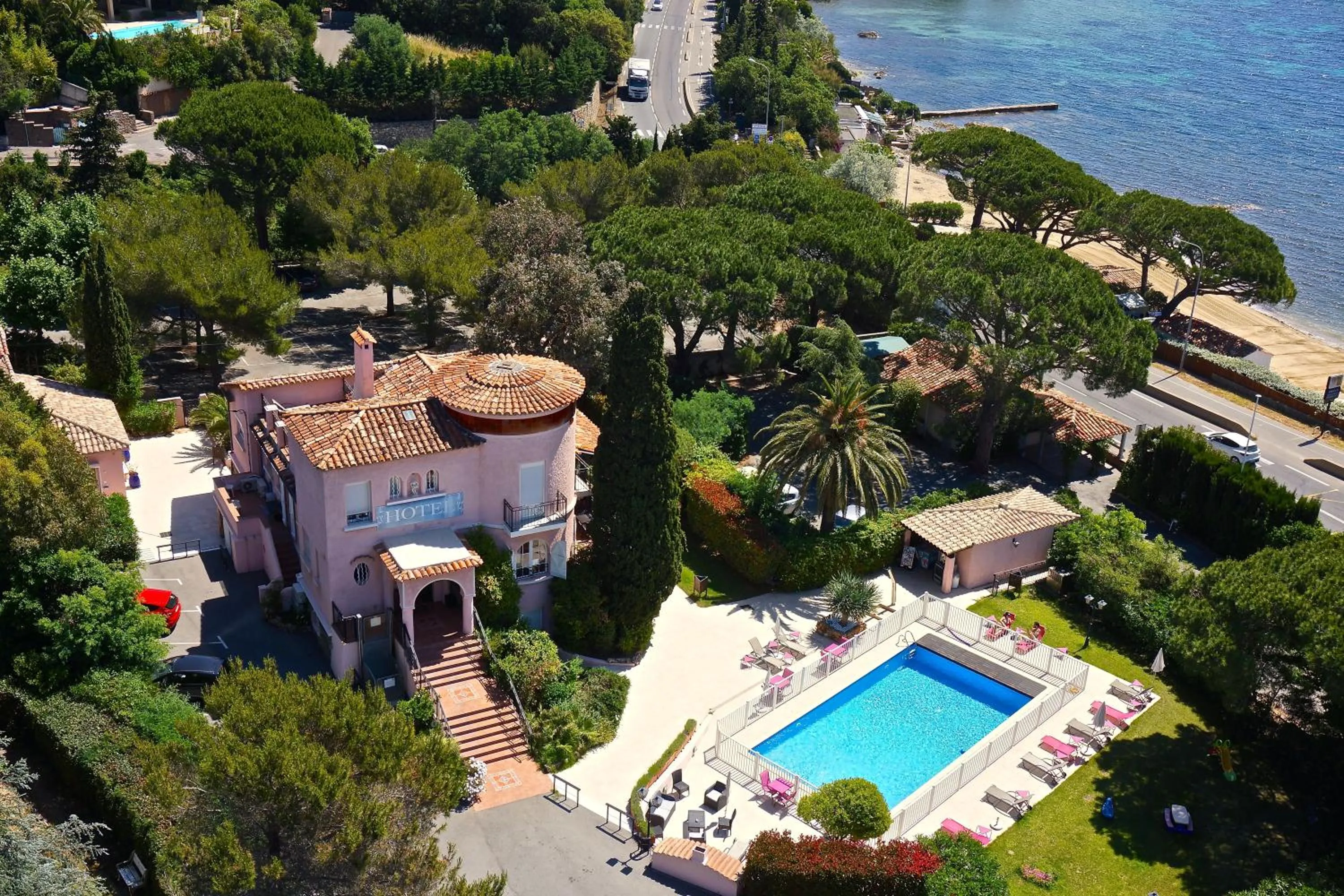 Bird's eye view in Hotel Villa Des Anges