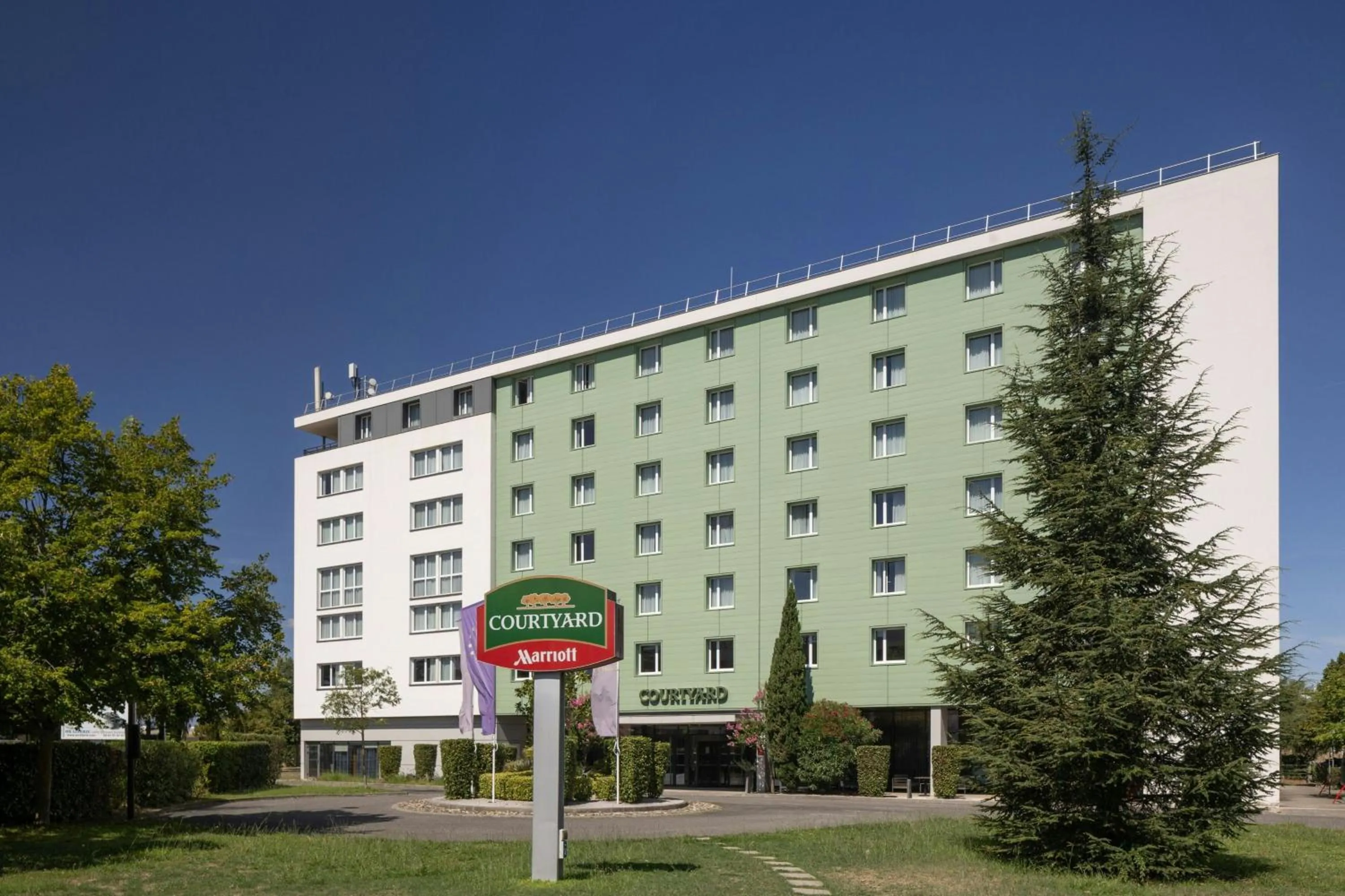 View (from property/room) in Courtyard by Marriott Toulouse Airport