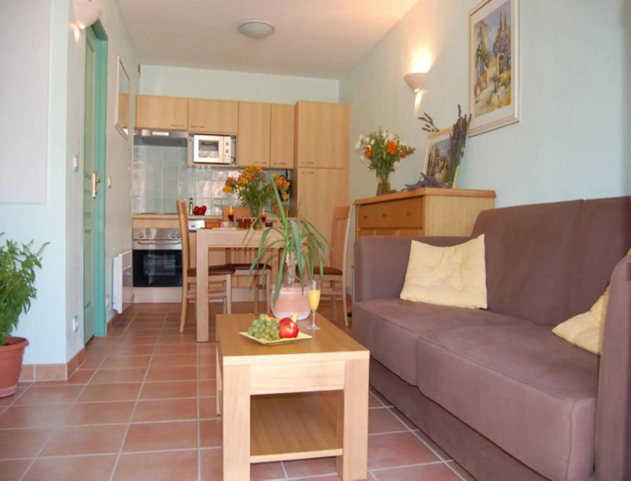 Living room in Vacancéole - Les Bastides de Fayence Living room in Vacancéole - Les Bastides de Fayence