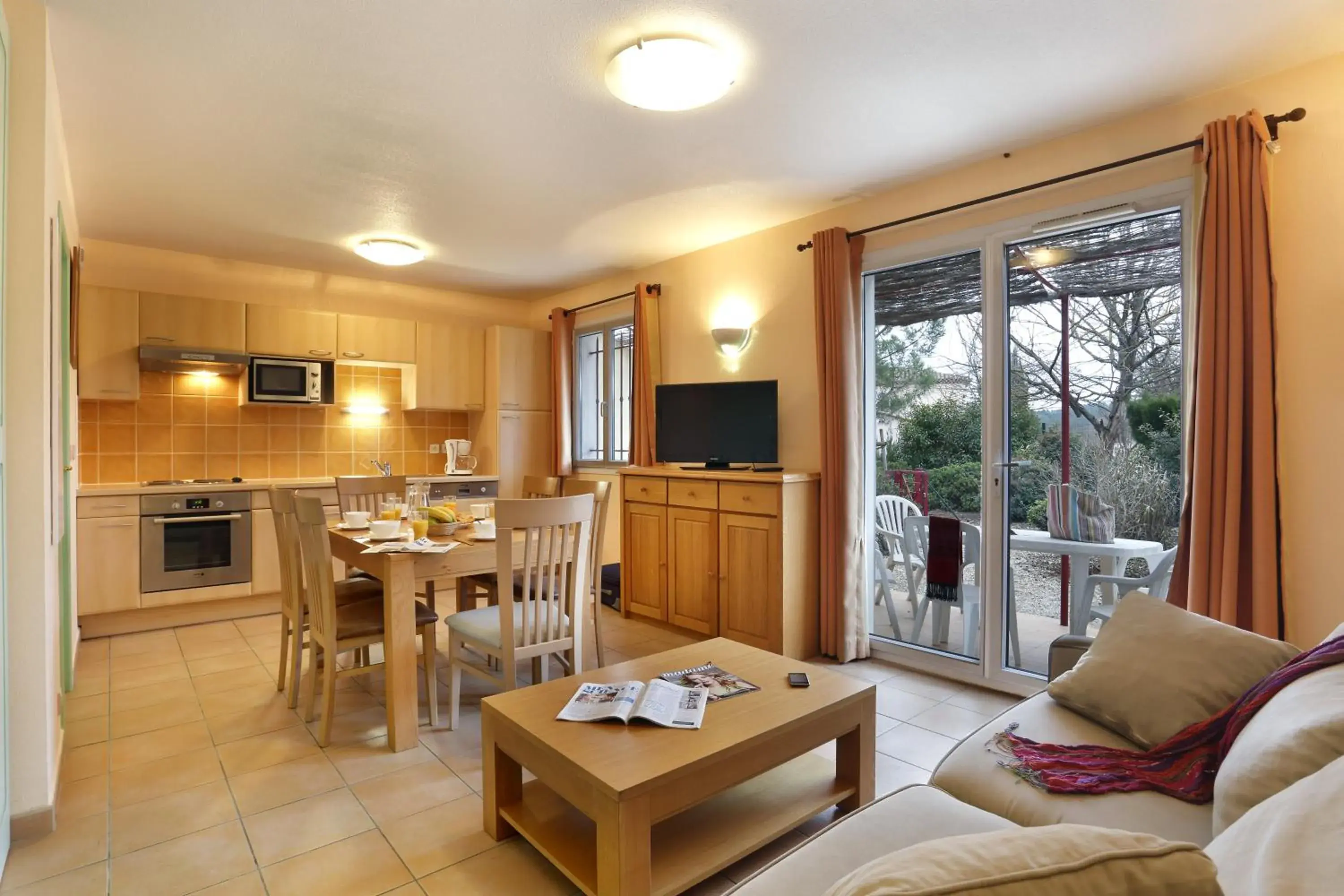 Living room in Vacancéole - Les Bastides de Fayence Living room in Vacancéole - Les Bastides de Fayence