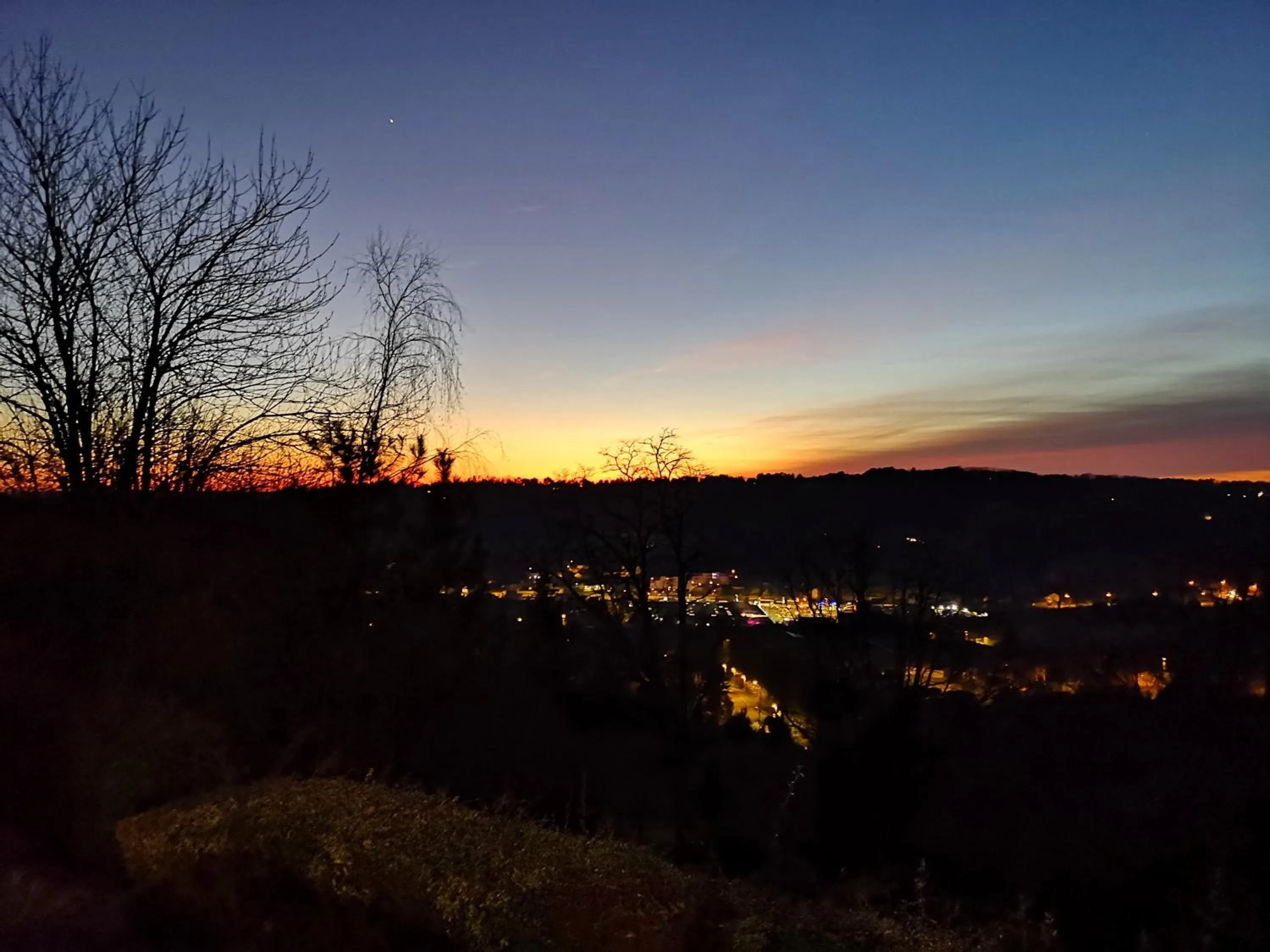 Sunset in Hotel de la Pagézie