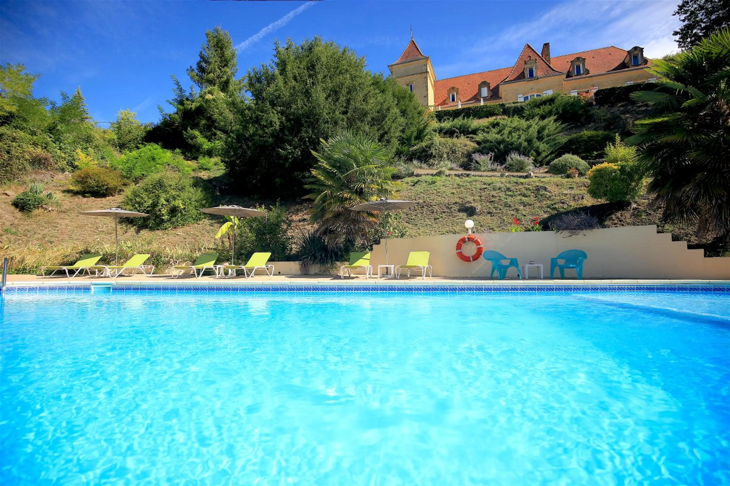 Garden in Hotel de la Pagézie
