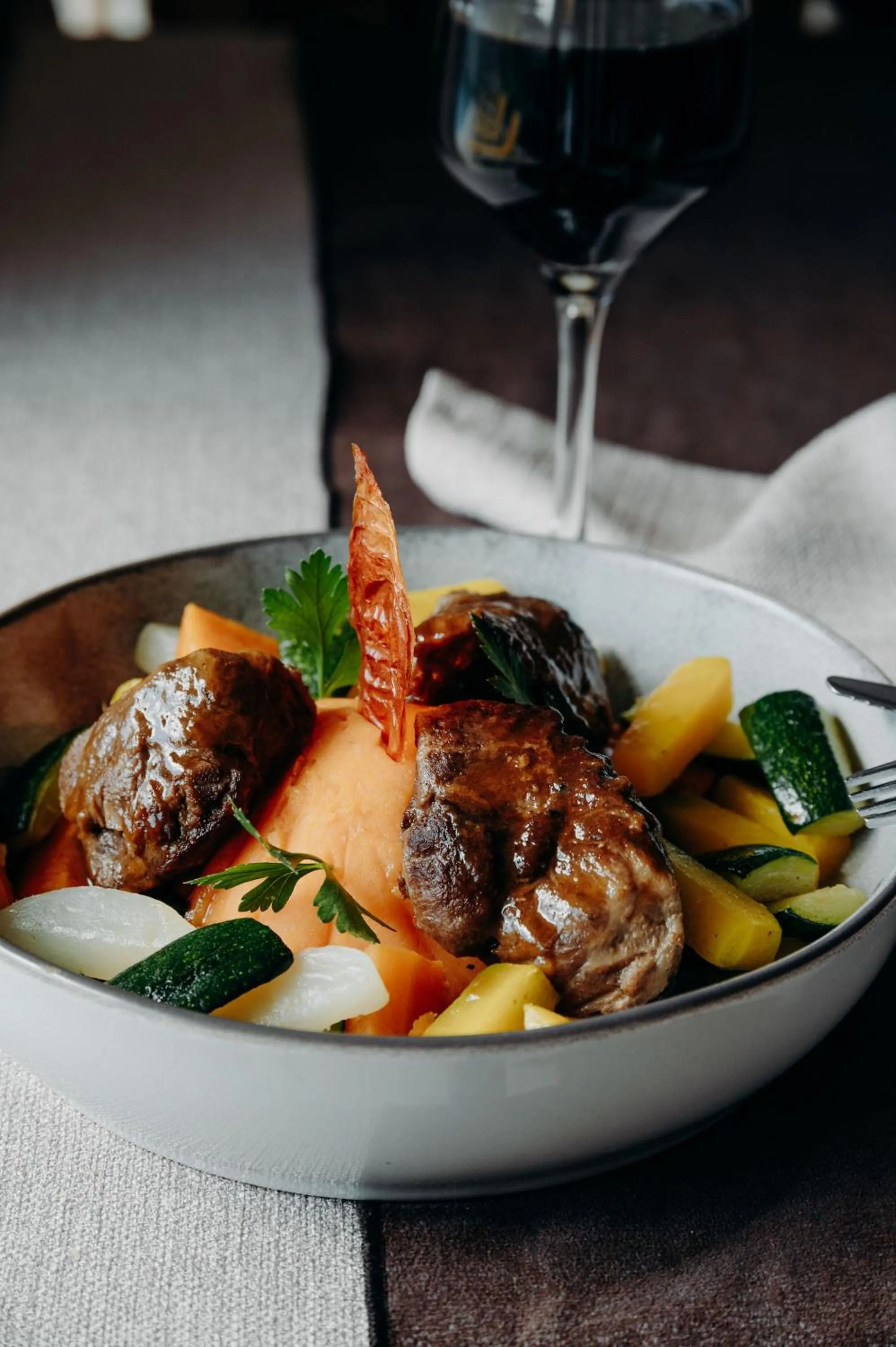 Restaurant/places to eat in Hôtel Le Christania