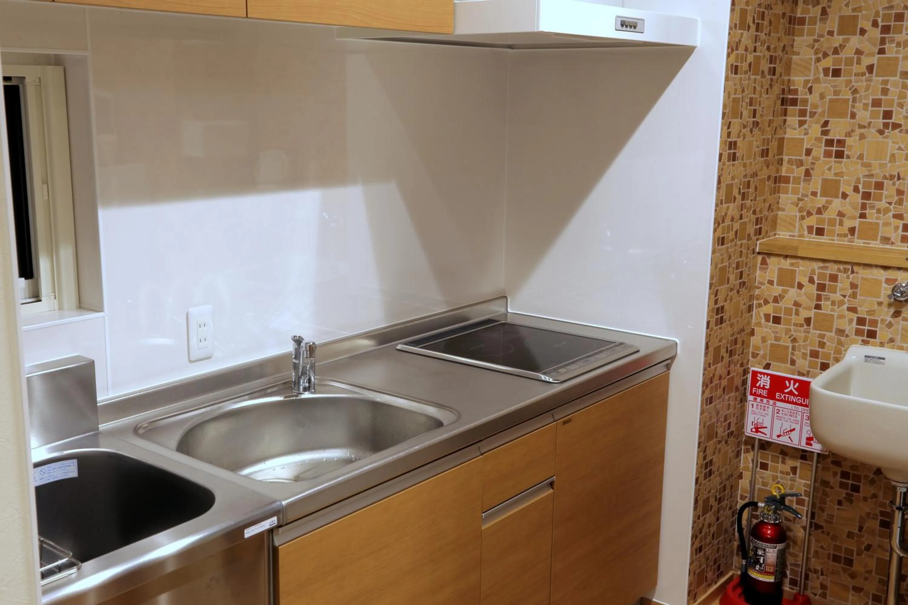Kitchen or kitchenette in Ocho Guest House