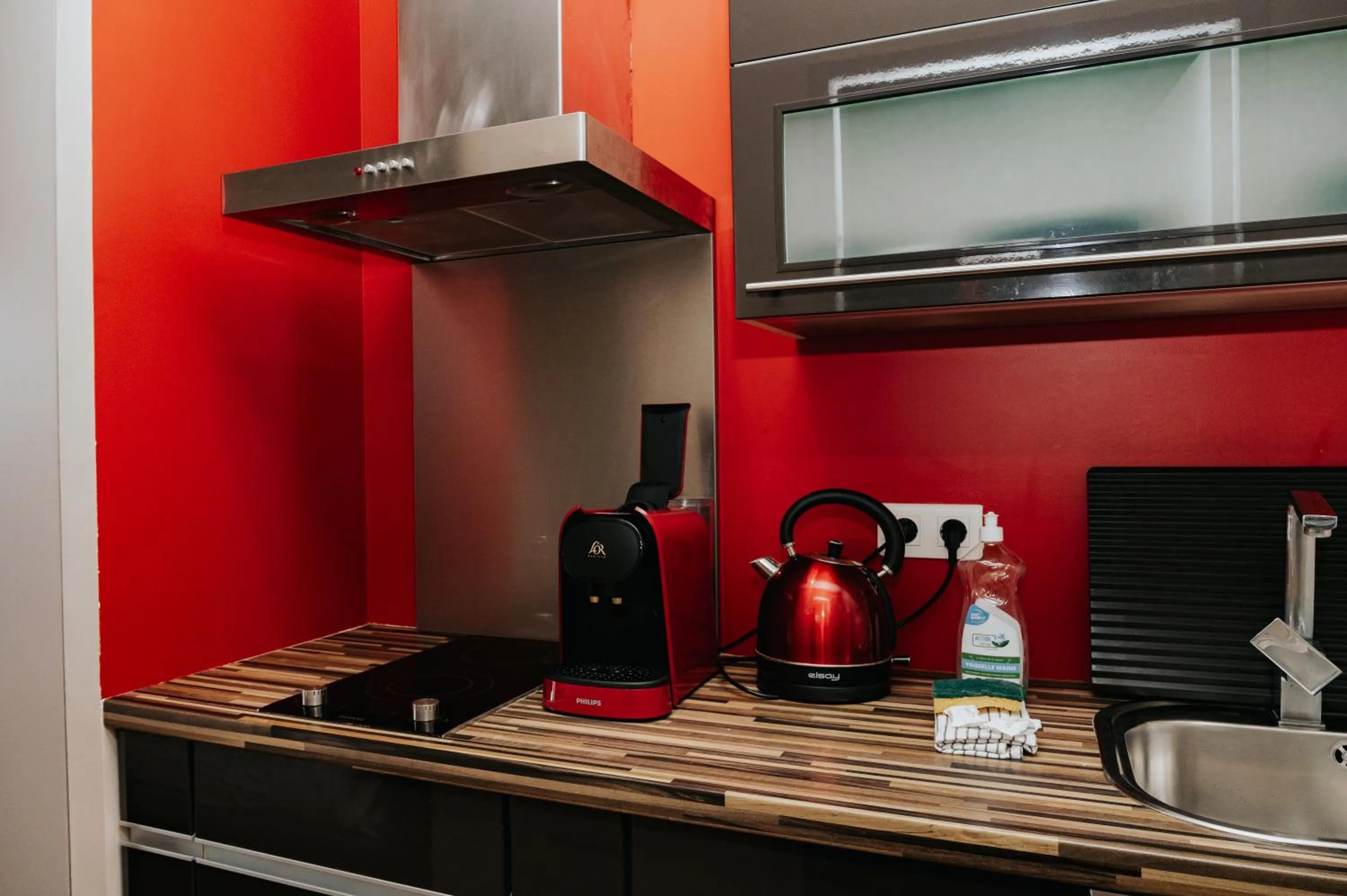 Coffee/tea facilities in Villa Clara, Résidence face à l'océan et au golf de Chiberta