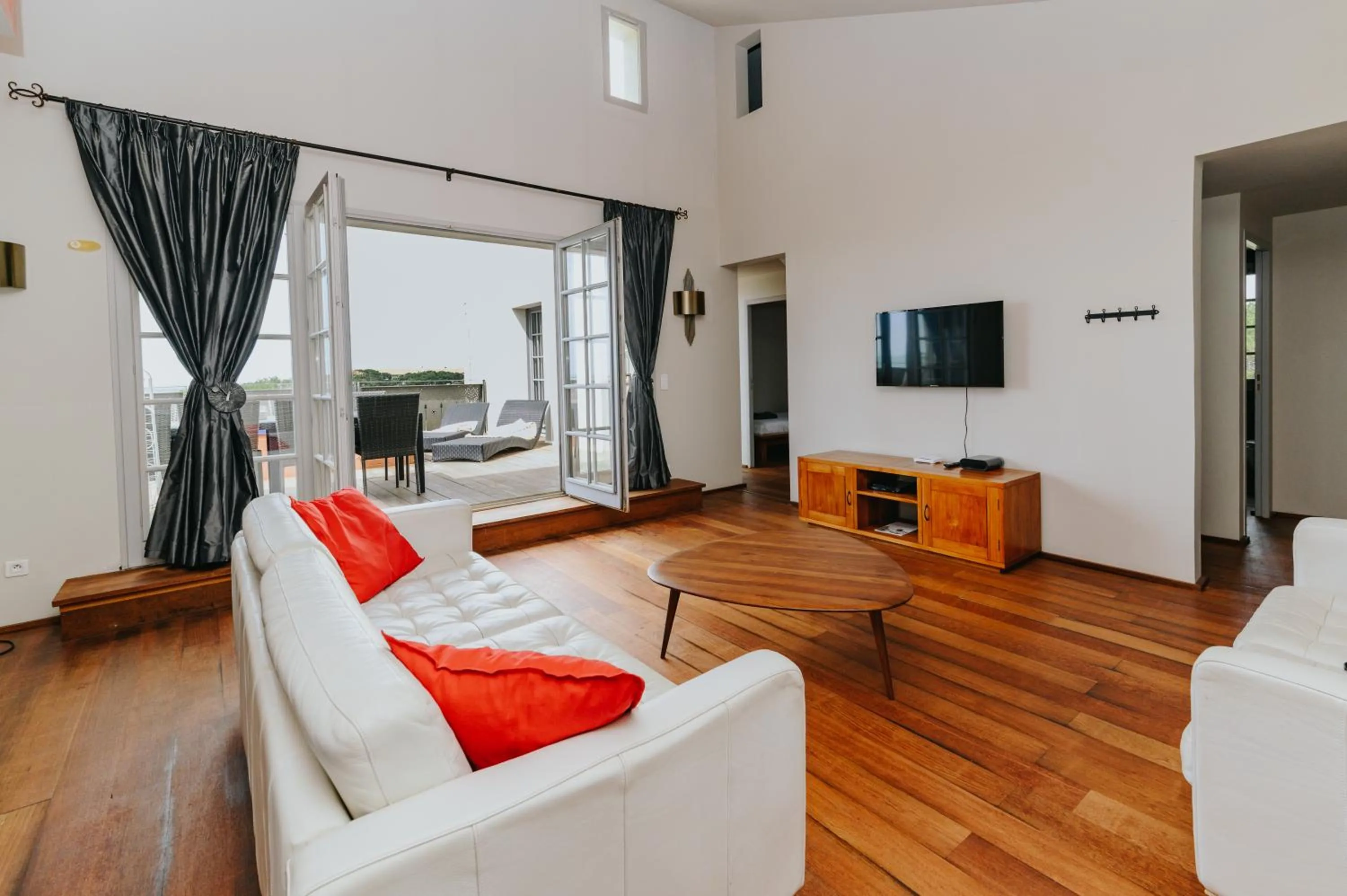 Living room in Villa Clara, Résidence face à l'océan et au golf de Chiberta
