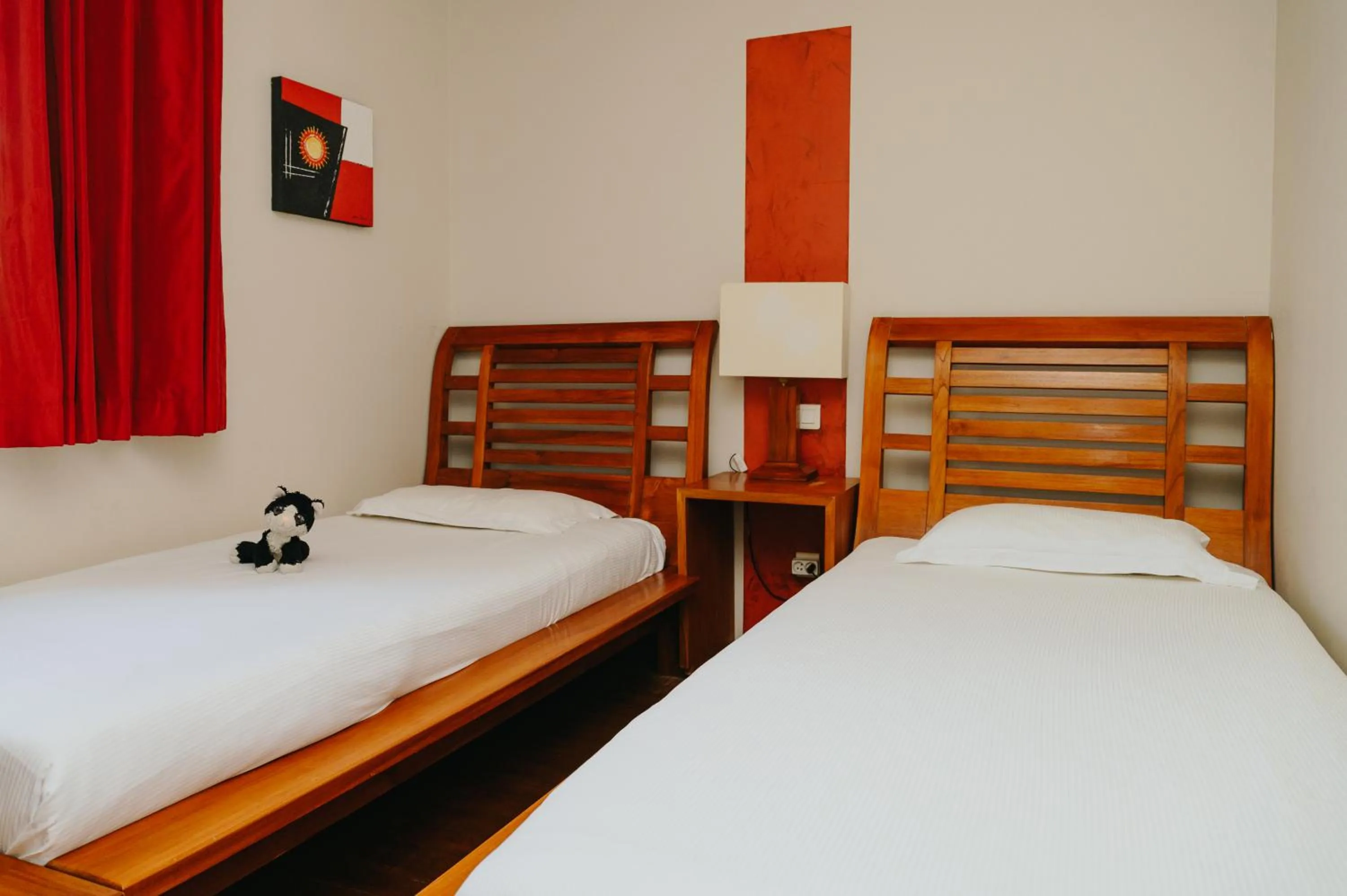 Photo of the whole room, Bed in Villa Clara, Résidence face à l'océan et au golf de Chiberta