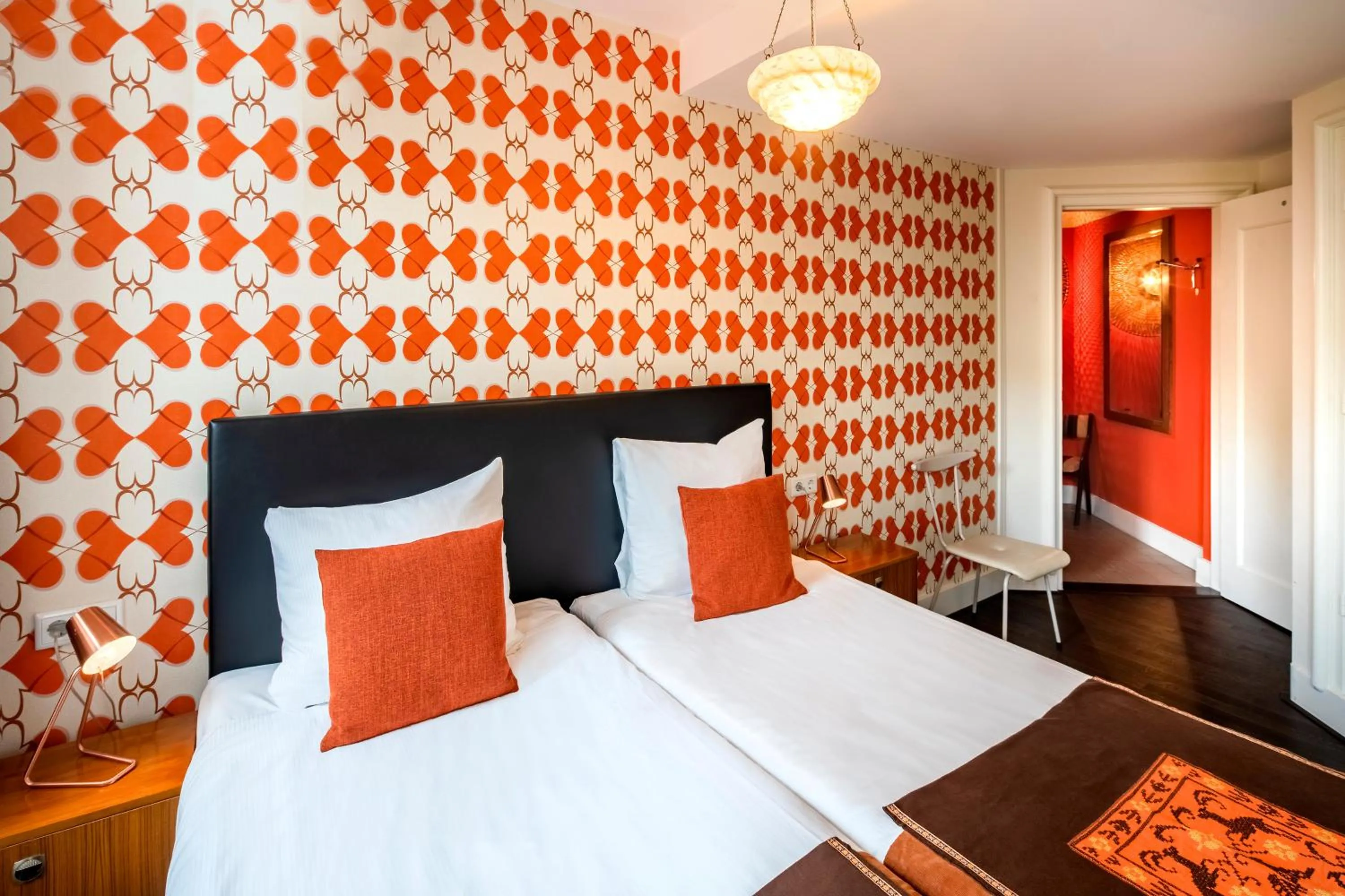 Bed in Kloosterhotel de Soete Moeder