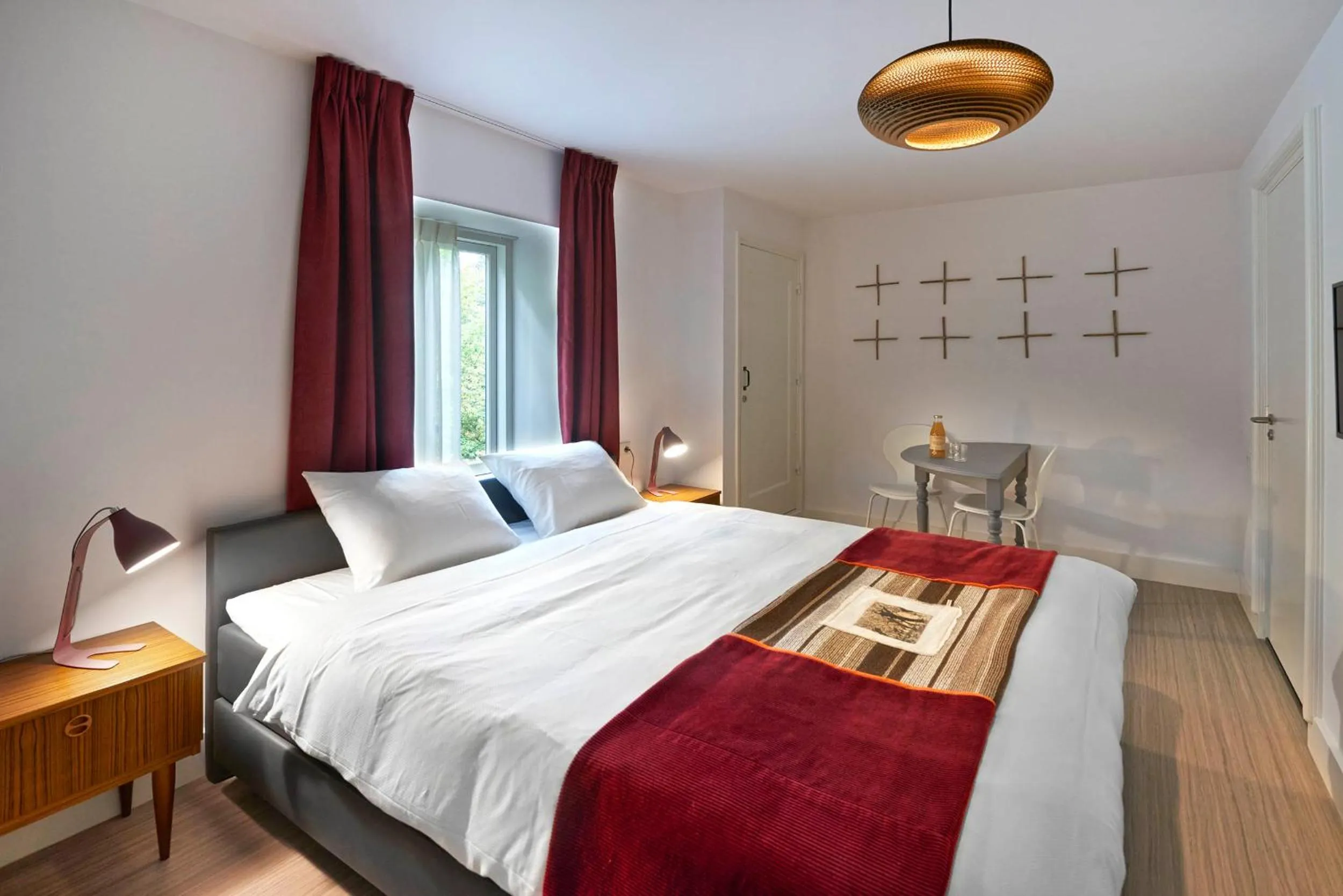 Bed in Kloosterhotel de Soete Moeder