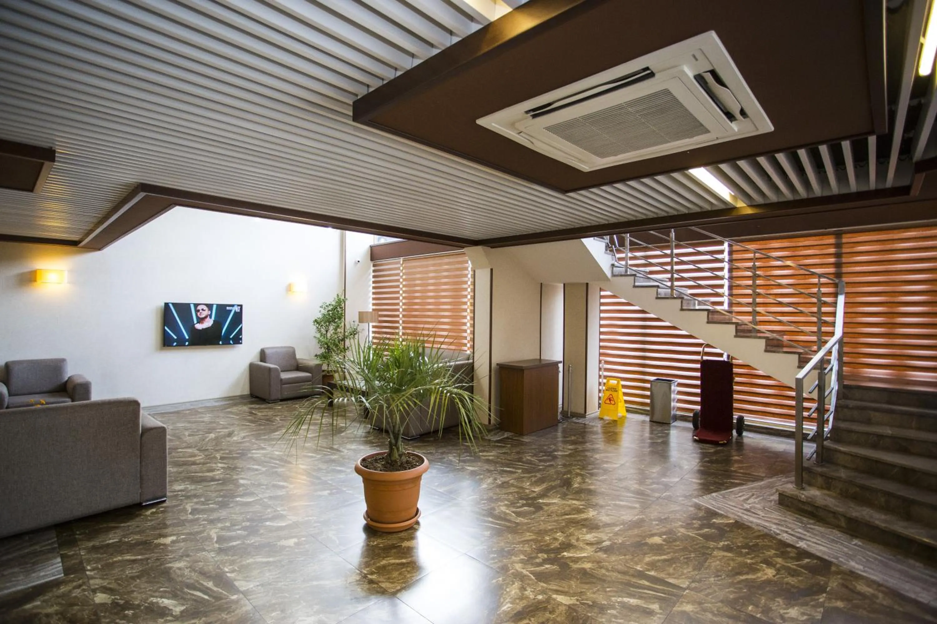 Lobby or reception in Hotel Corner Inn