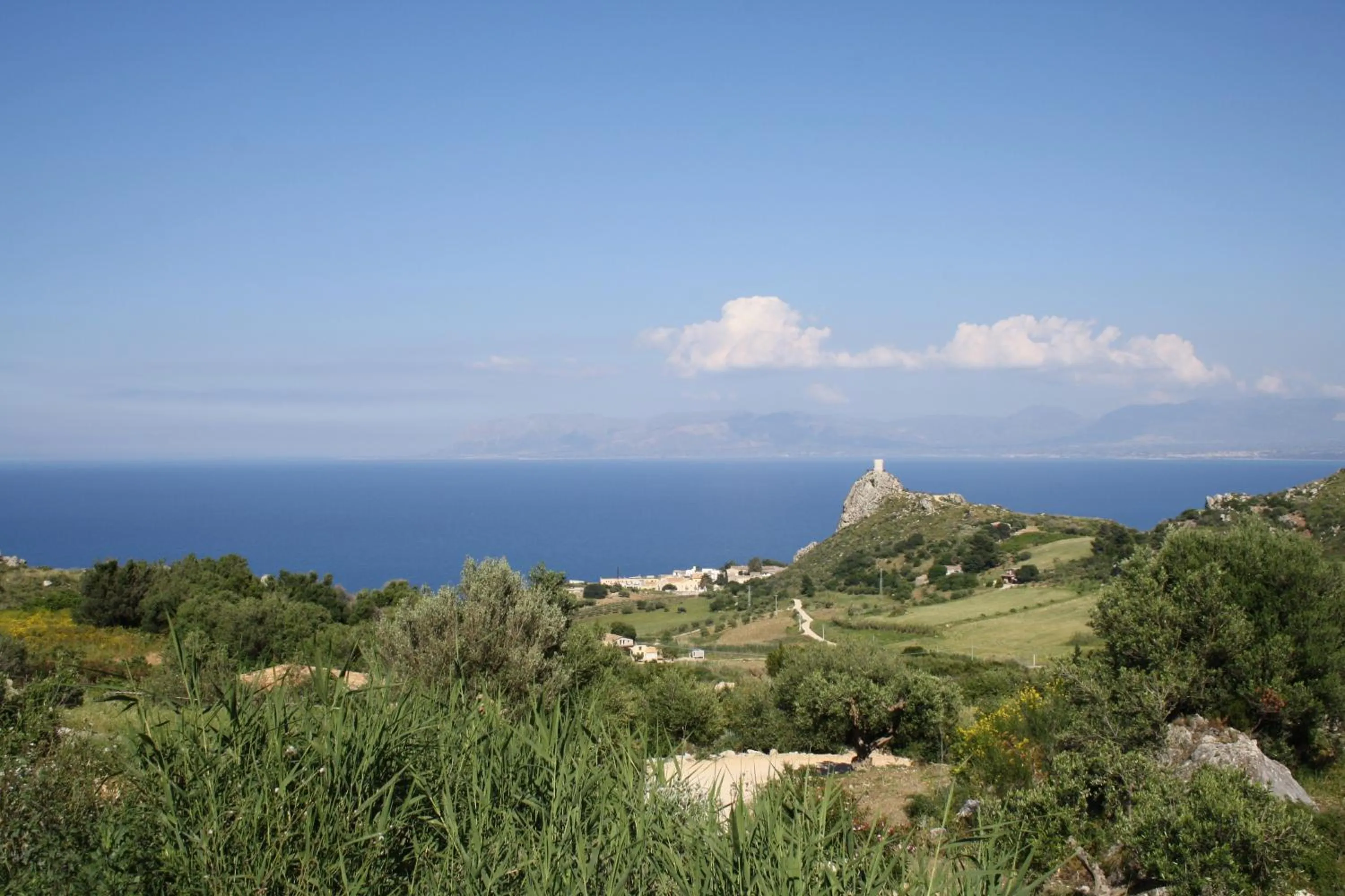 Natural landscape in Villa Rossana