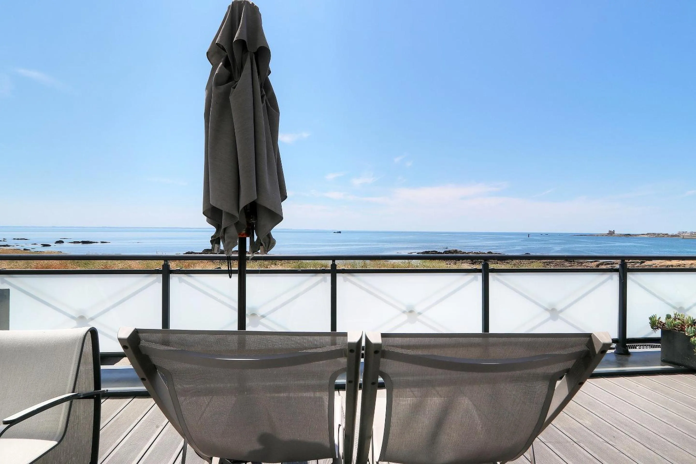 Balcony/Terrace in Hôtel La Petite Sirène Quiberon