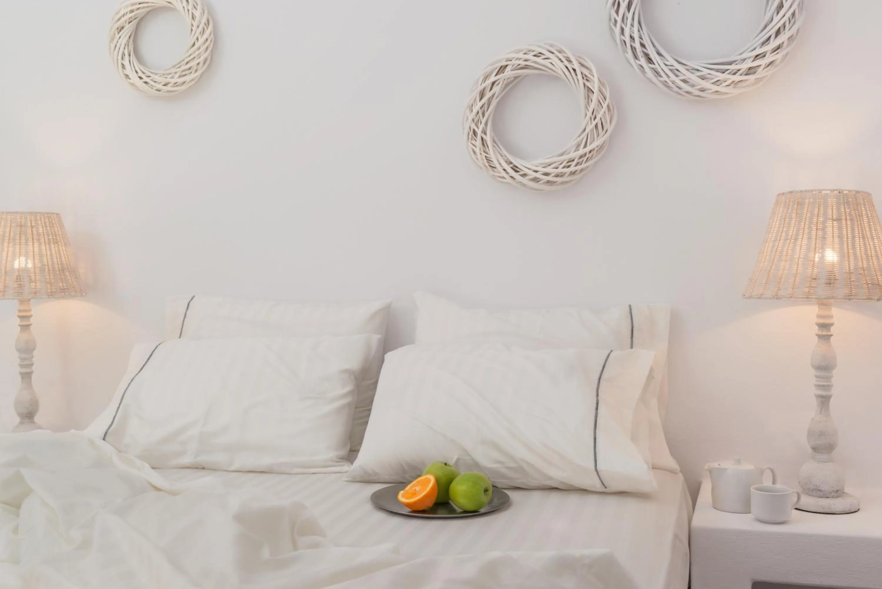 Decorative detail, Bed in Eucalyptus Houses