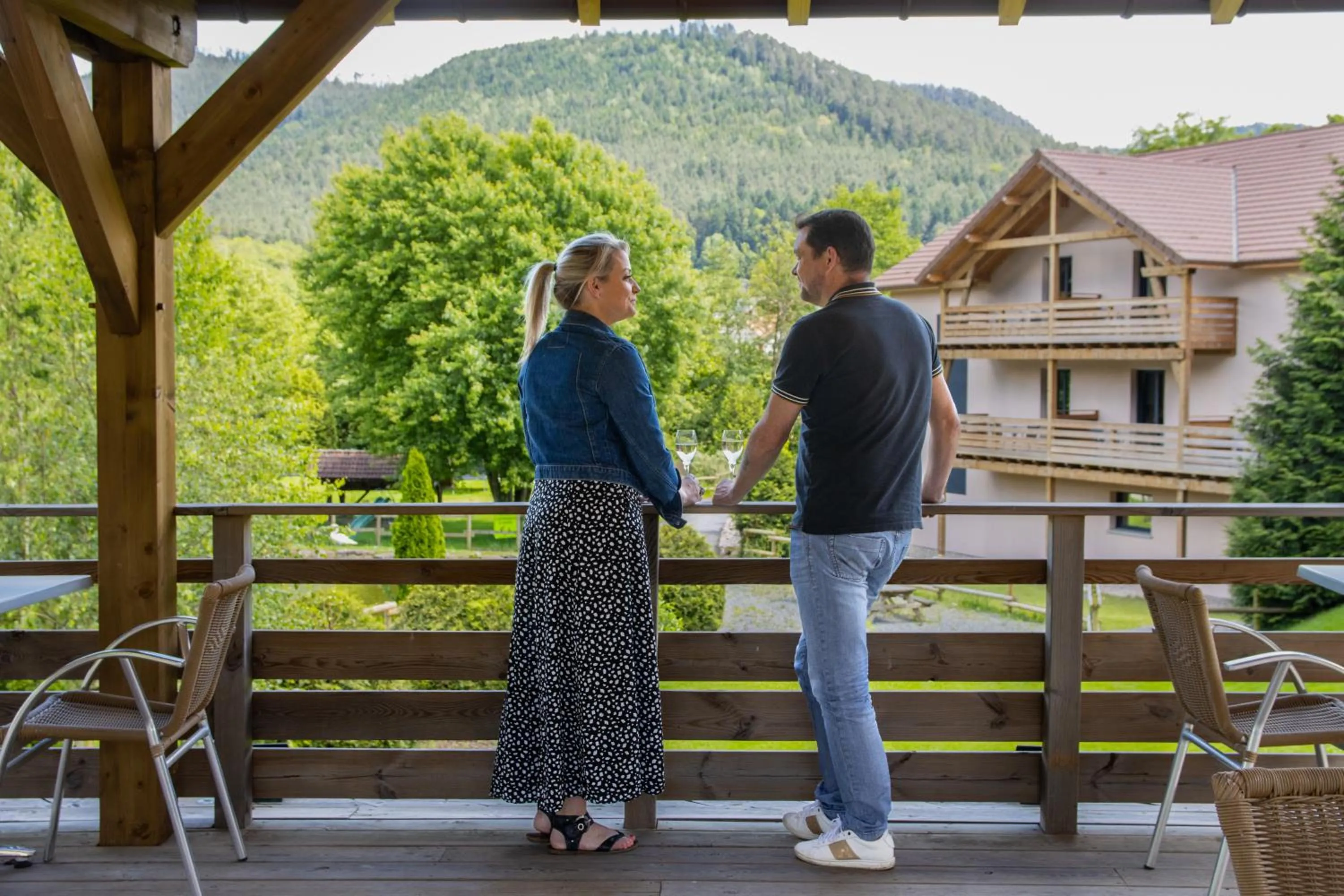 Natural landscape in Hôtel Restaurant Le Régal