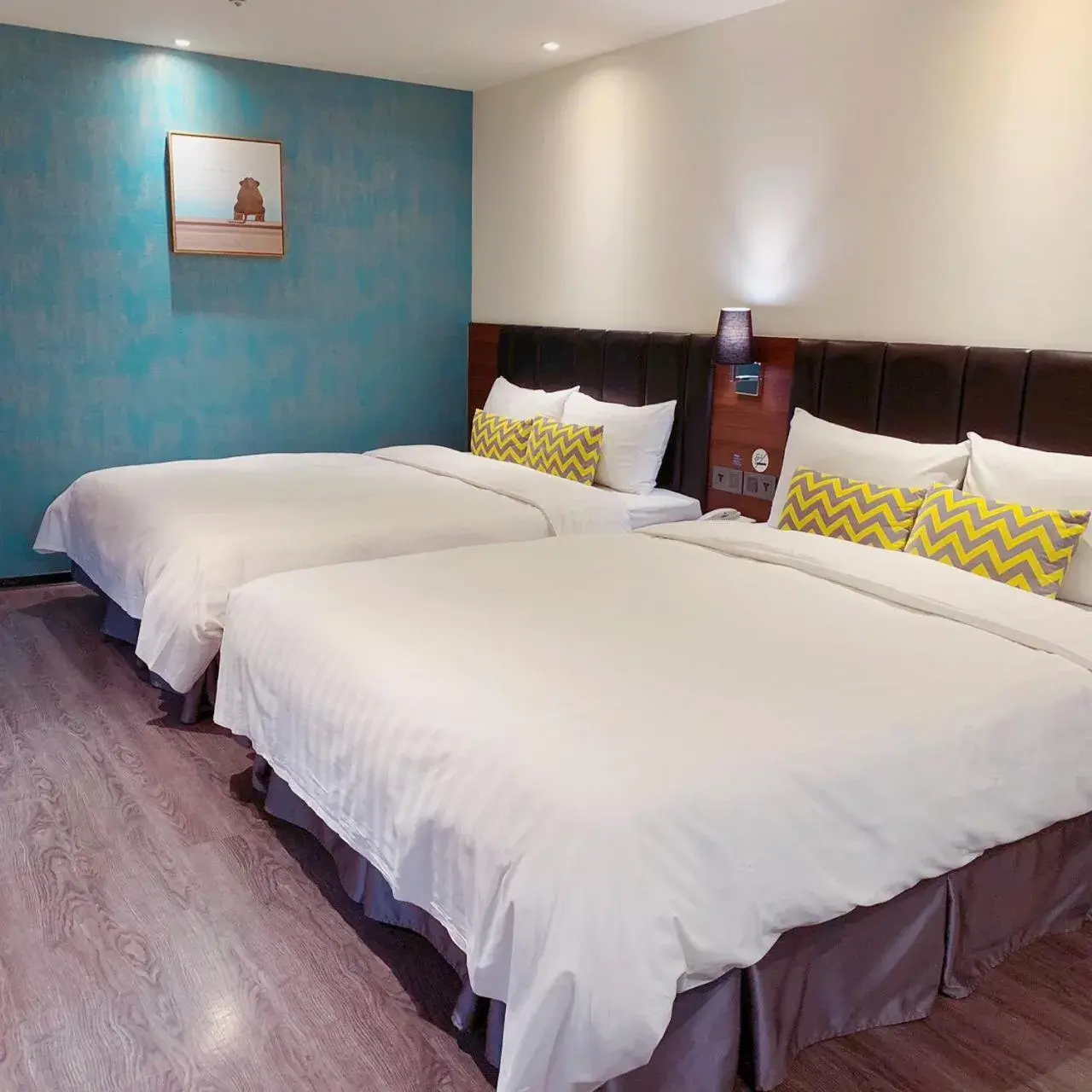 Bed in Goldinn Hotel Bed in Goldinn Hotel