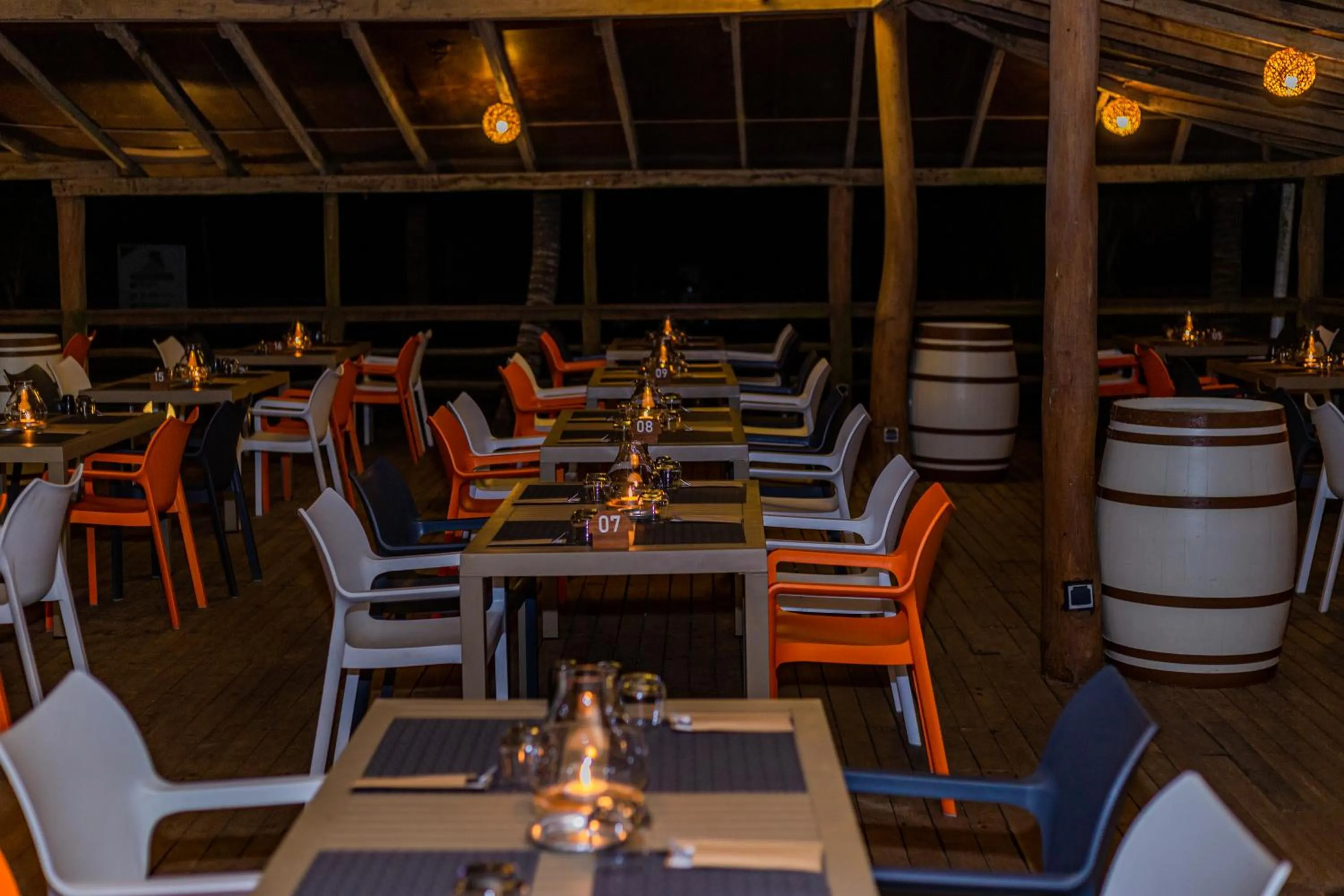 Restaurant/places to eat in Casa Del Papa Resort & SPA