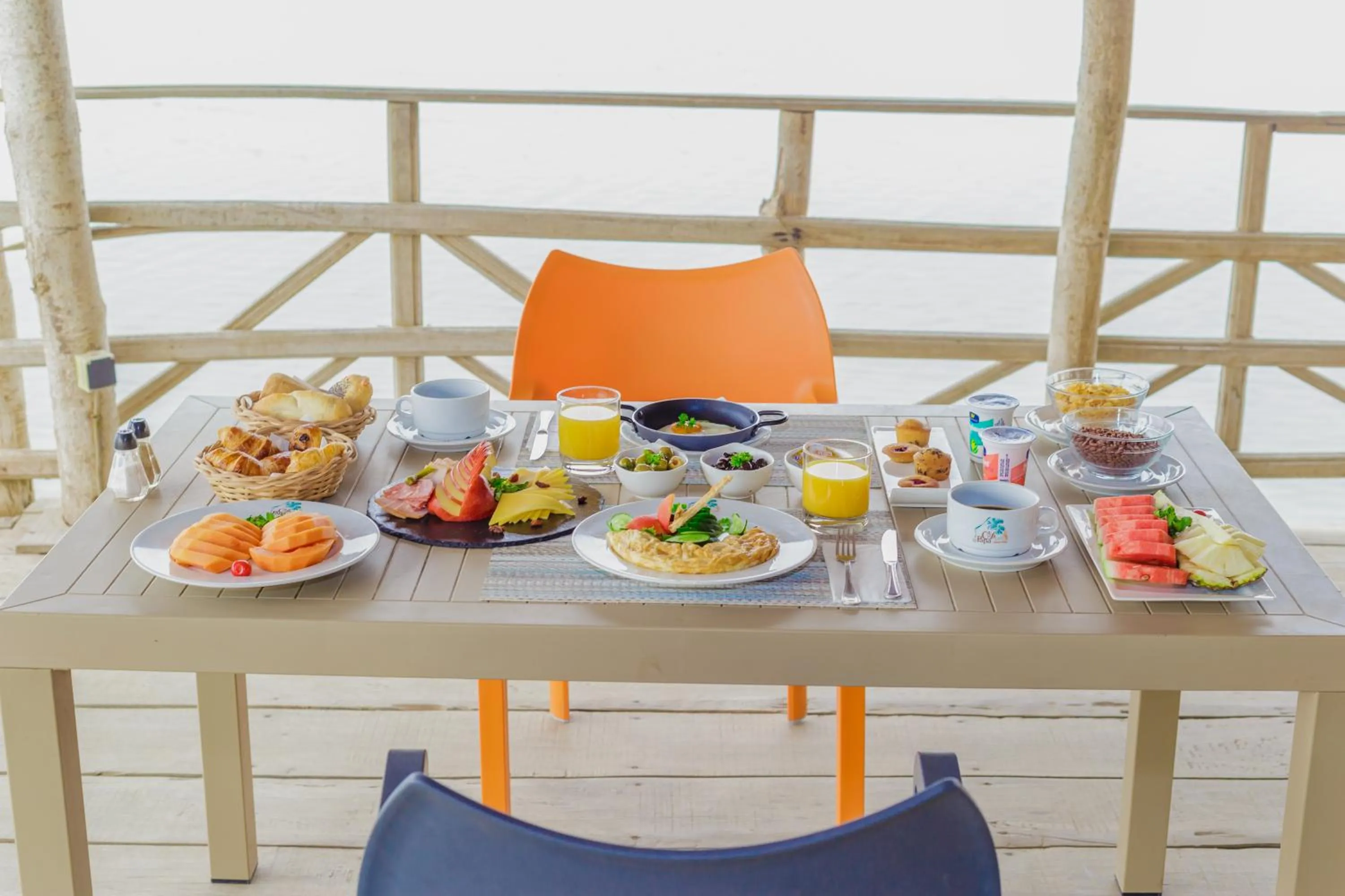 Breakfast in Casa Del Papa Resort & SPA