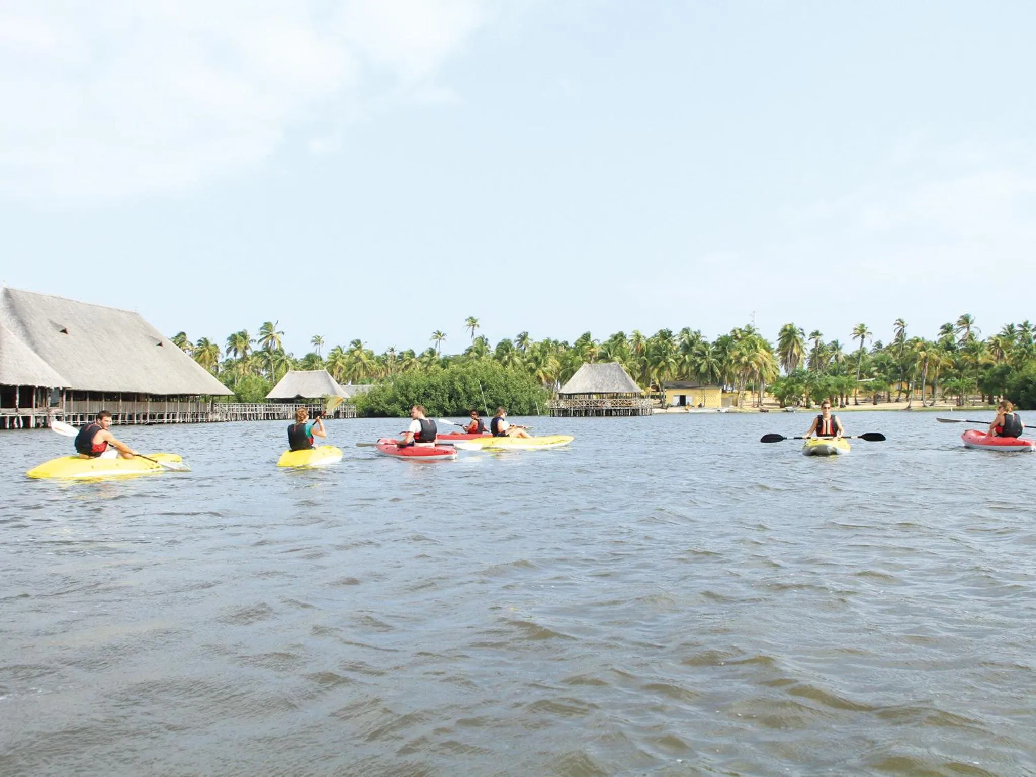 Canoeing in Casa Del Papa Resort & SPA