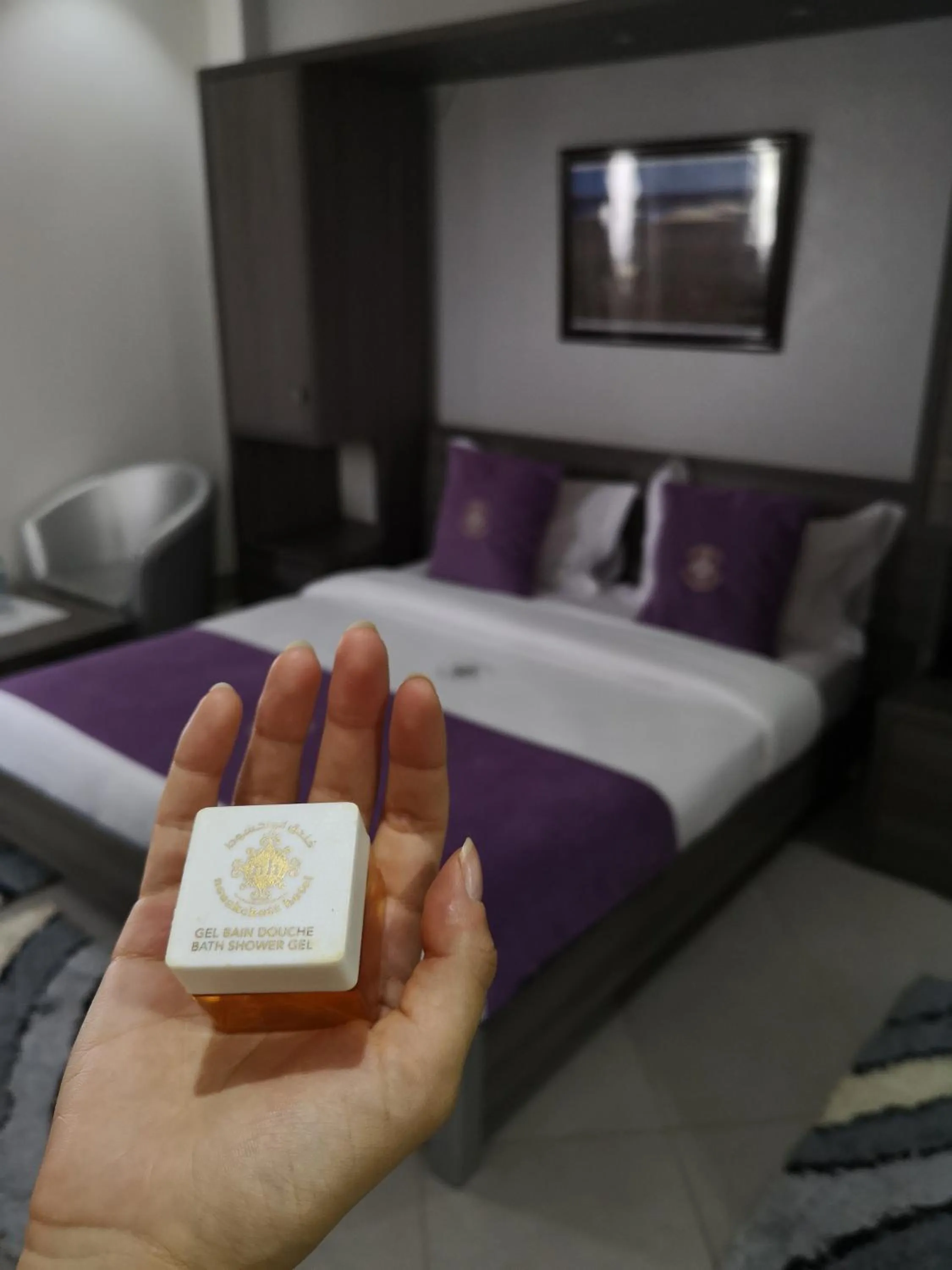 Bed in Nouakchott Hotel