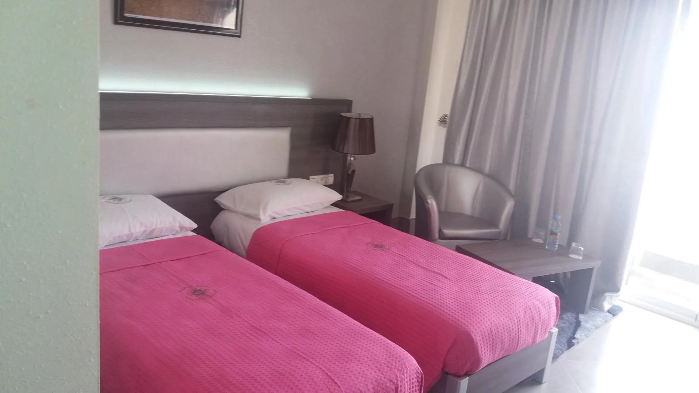 Bed in Nouakchott Hotel