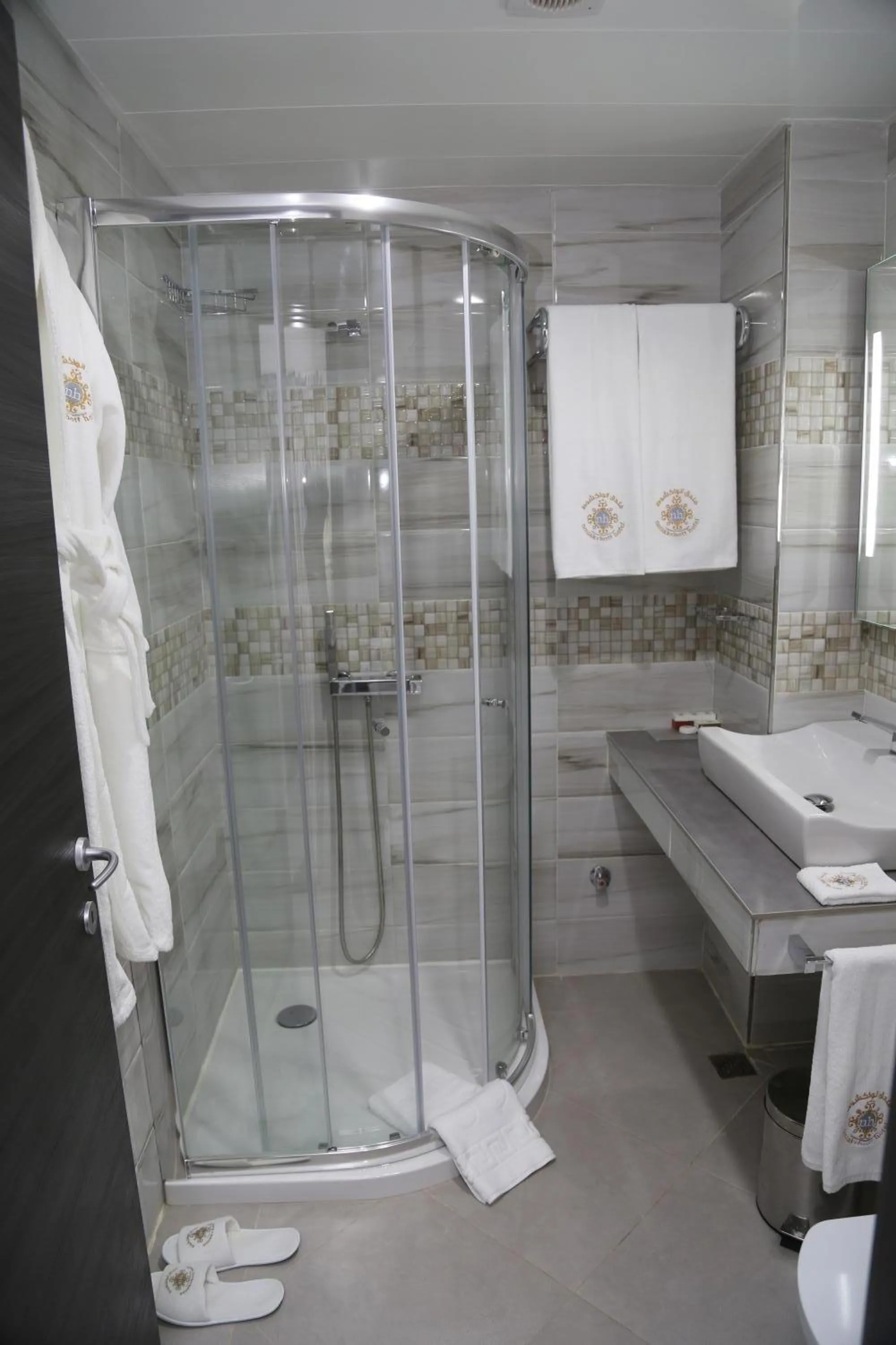 Shower in Nouakchott Hotel