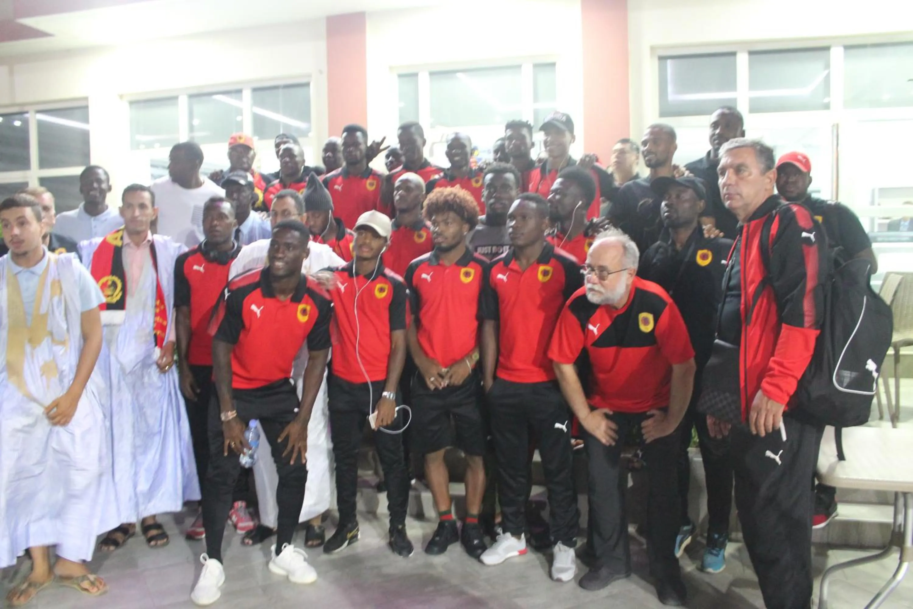 People in Nouakchott Hotel