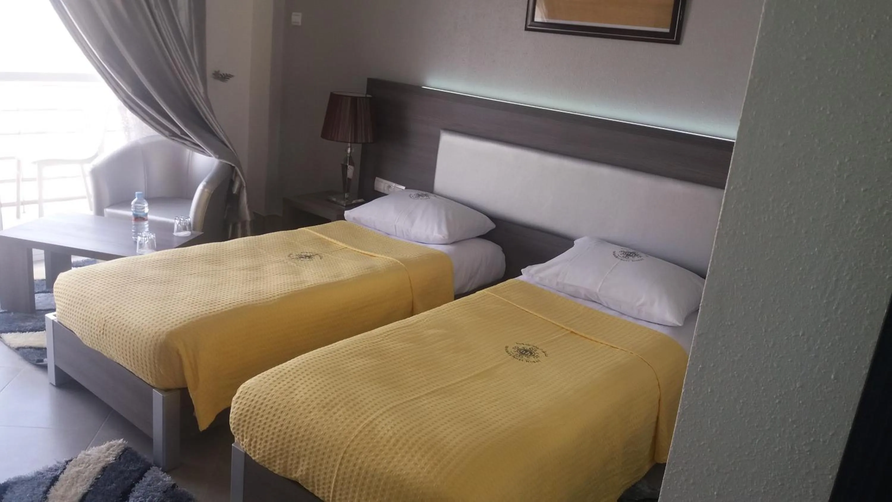 Bed in Nouakchott Hotel