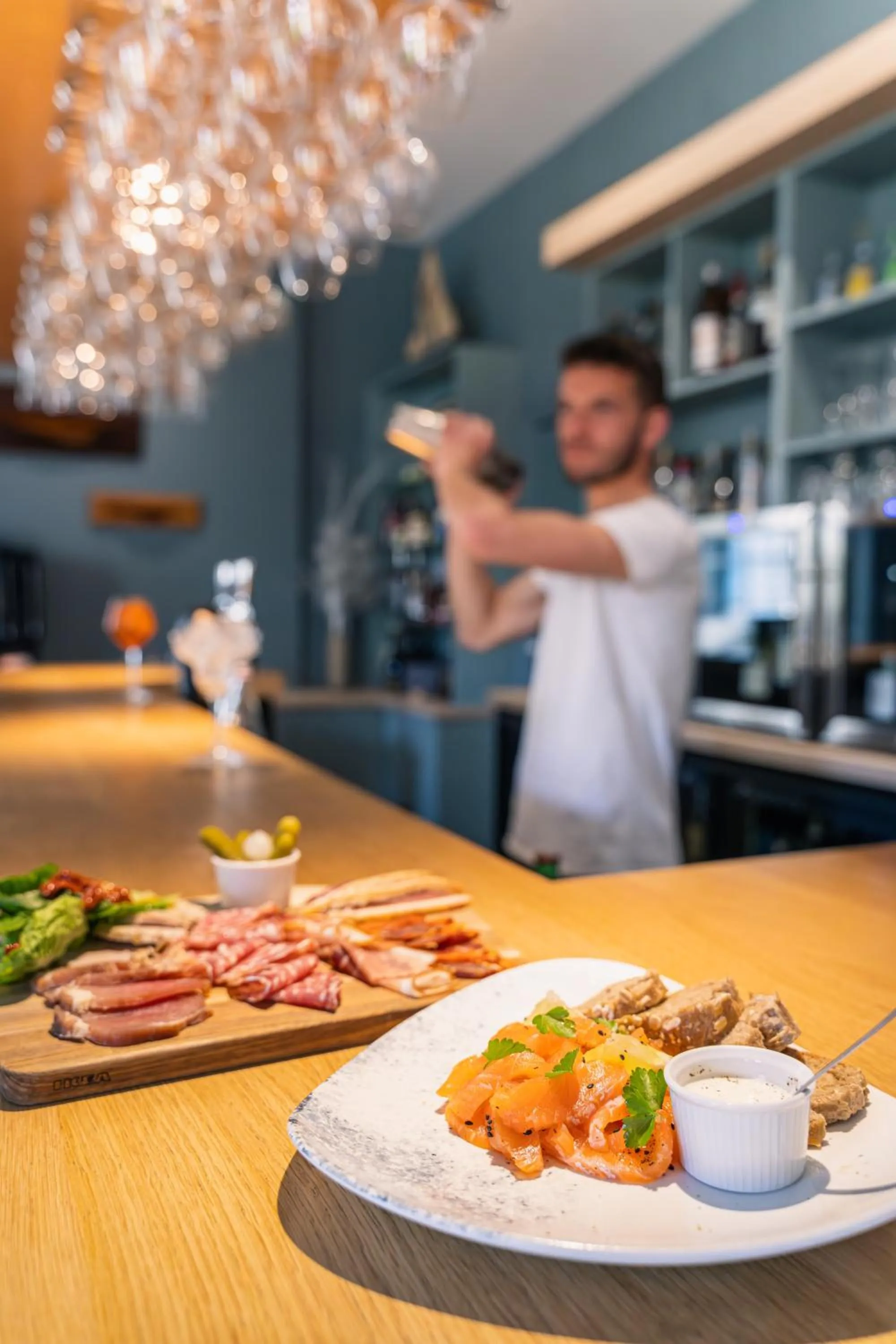 Food close-up in Hôtel Spa De La Citadelle Lorient