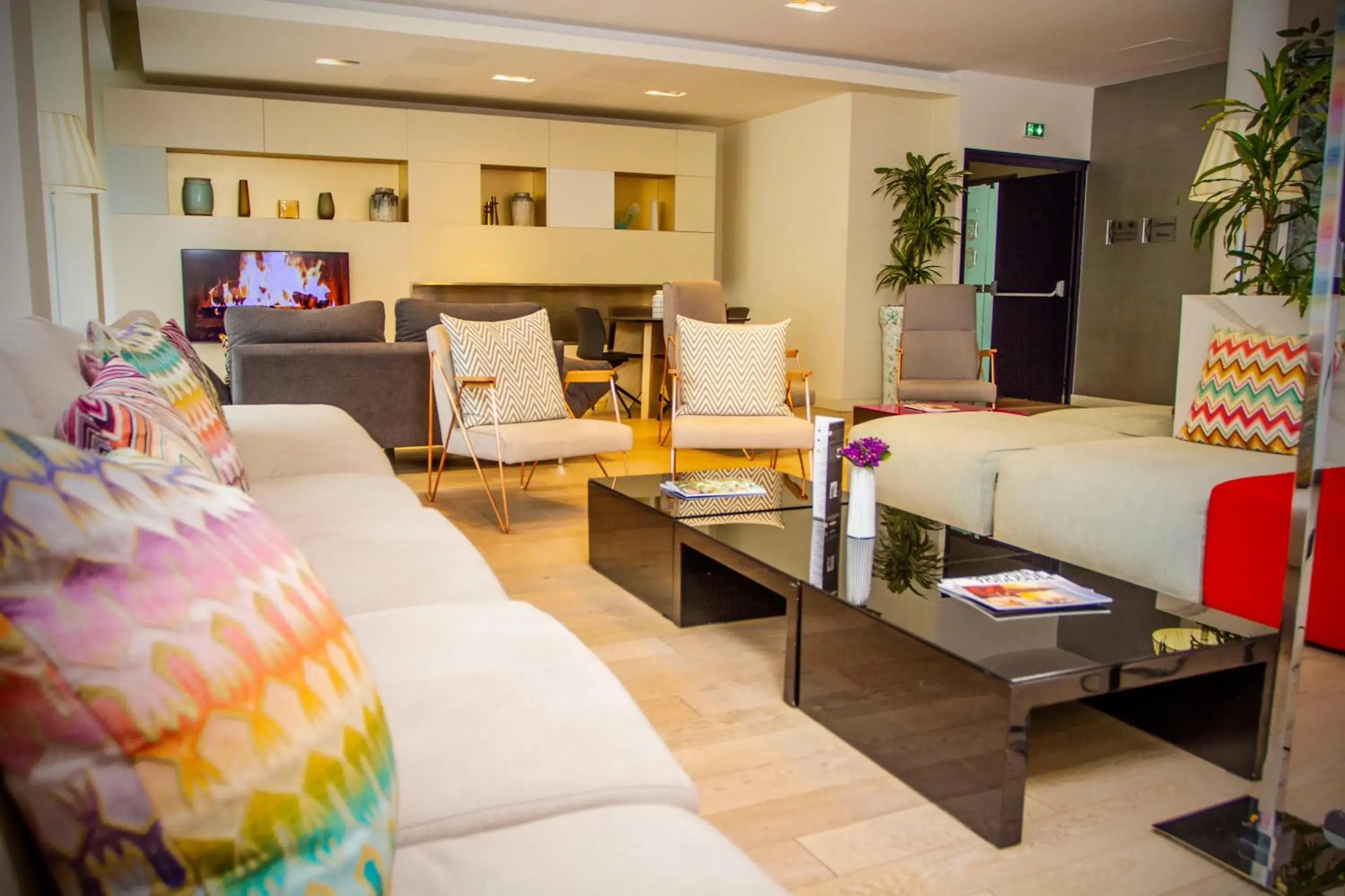 Lobby or reception in Appart Hôtel Clément Ader Lobby or reception in Appart Hôtel Clément Ader