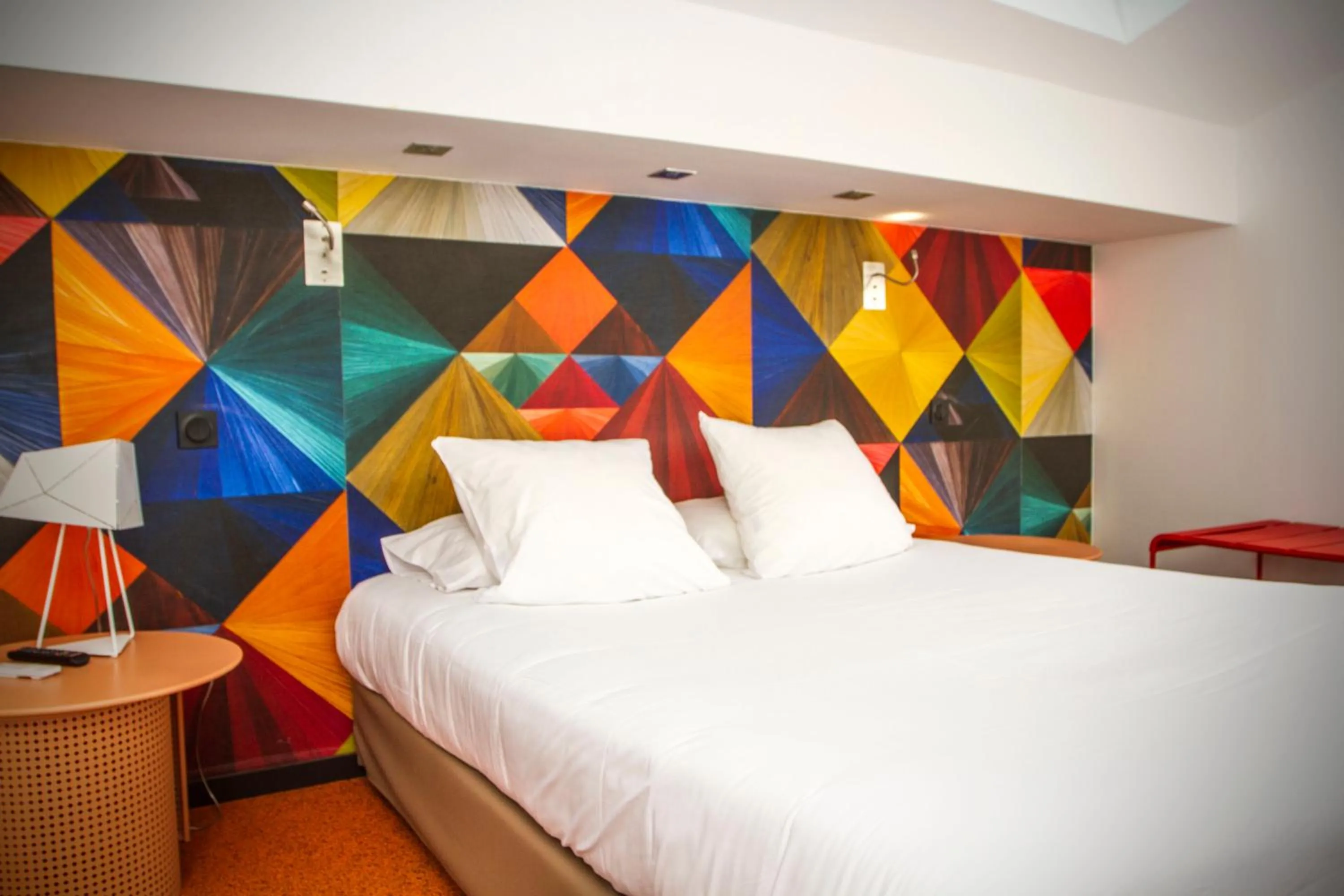 Bedroom, Bed in Appart Hôtel Clément Ader