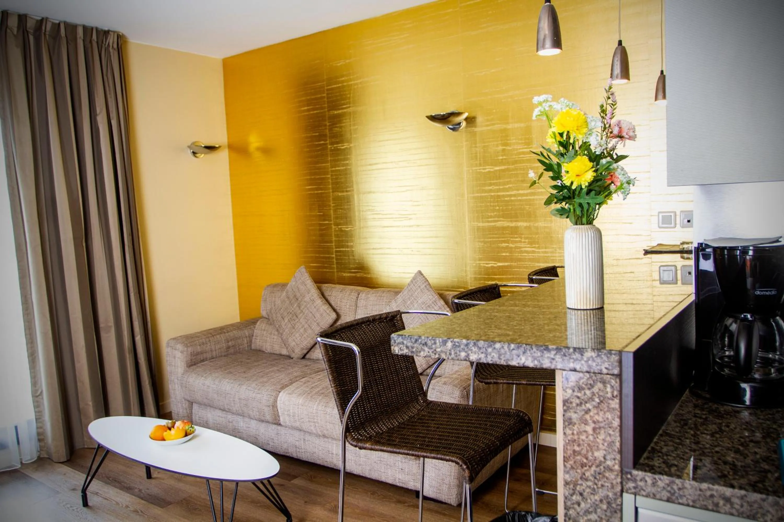 Living room in Appart Hôtel Clément Ader