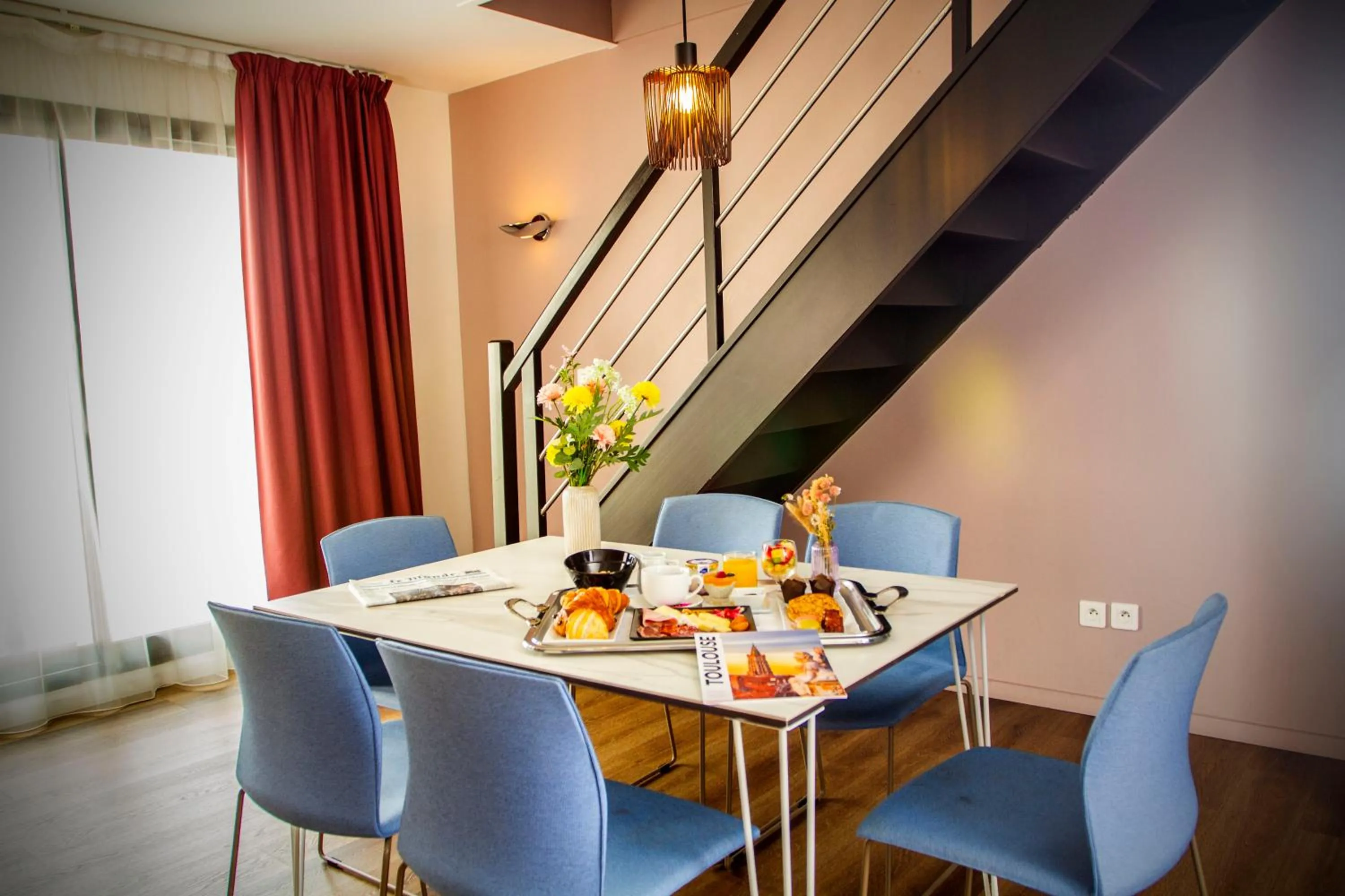 Living room in Appart Hôtel Clément Ader