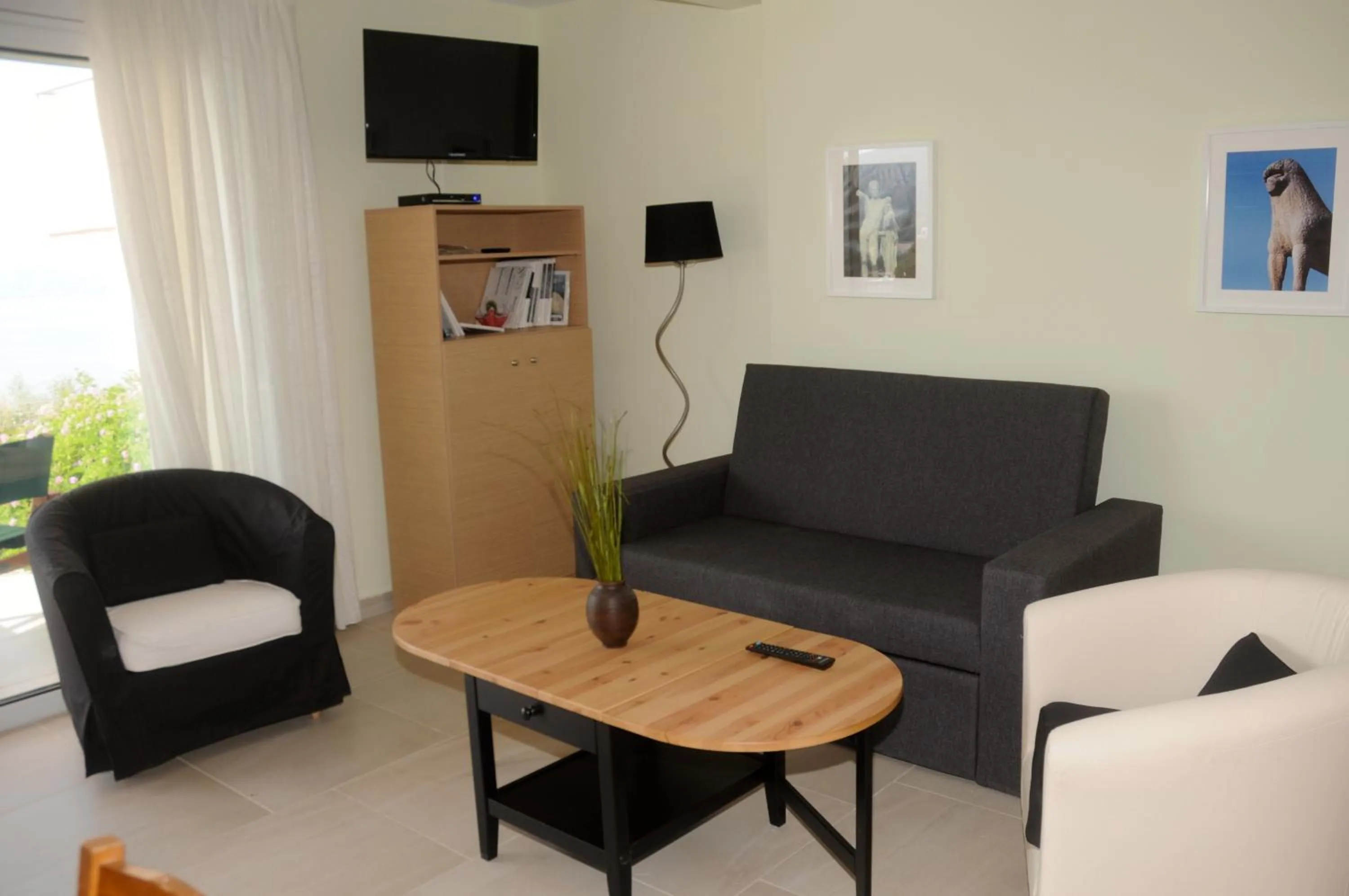 Living room in Aegean View Villa