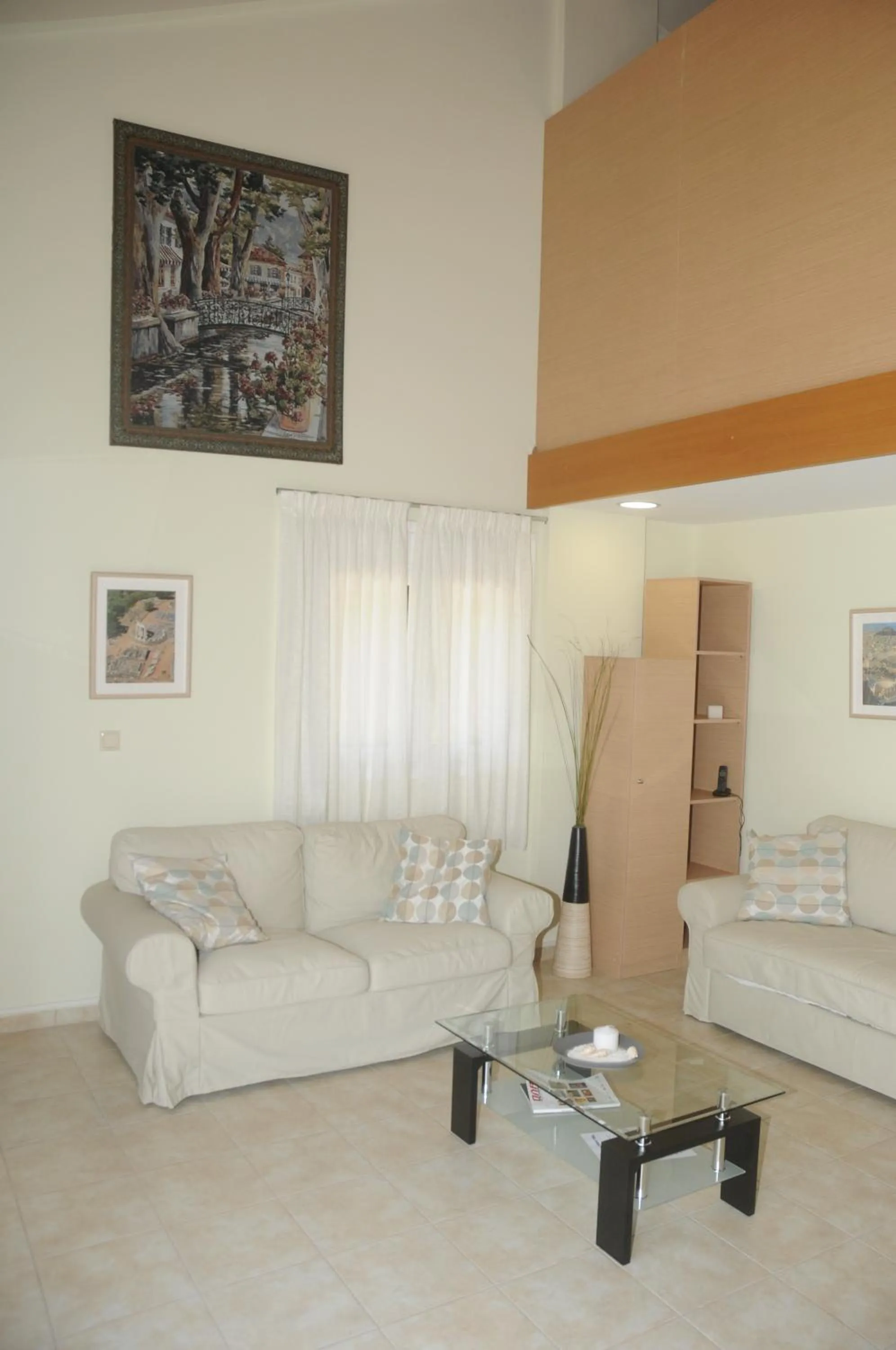 Living room in Aegean View Villa