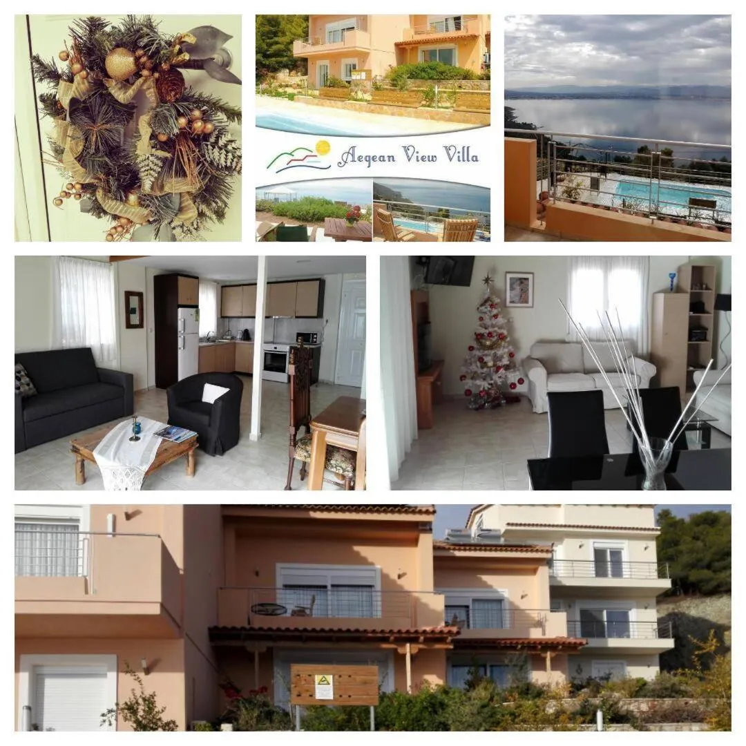 Sea view in Aegean View Villa