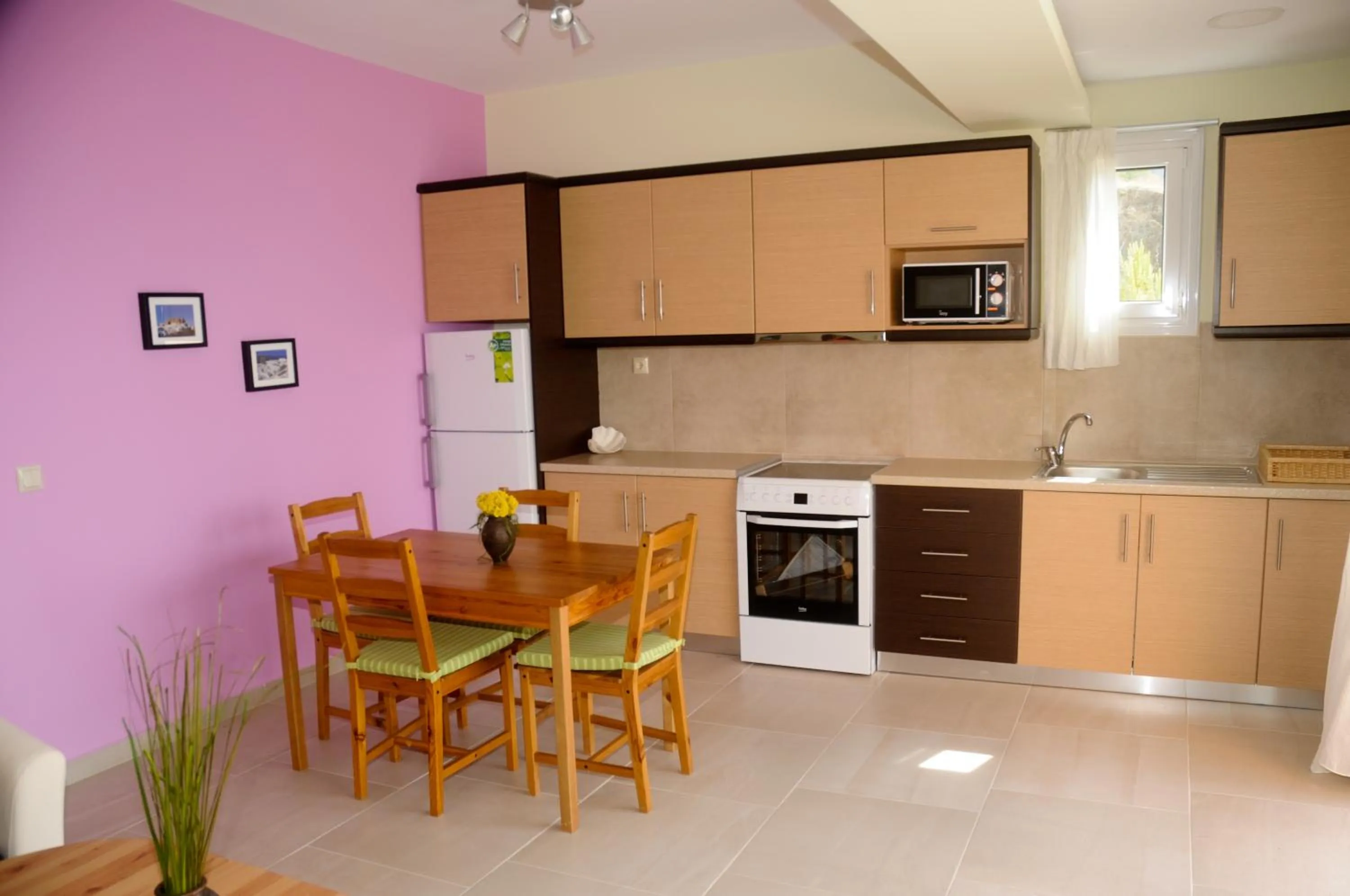 Dining area in Aegean View Villa