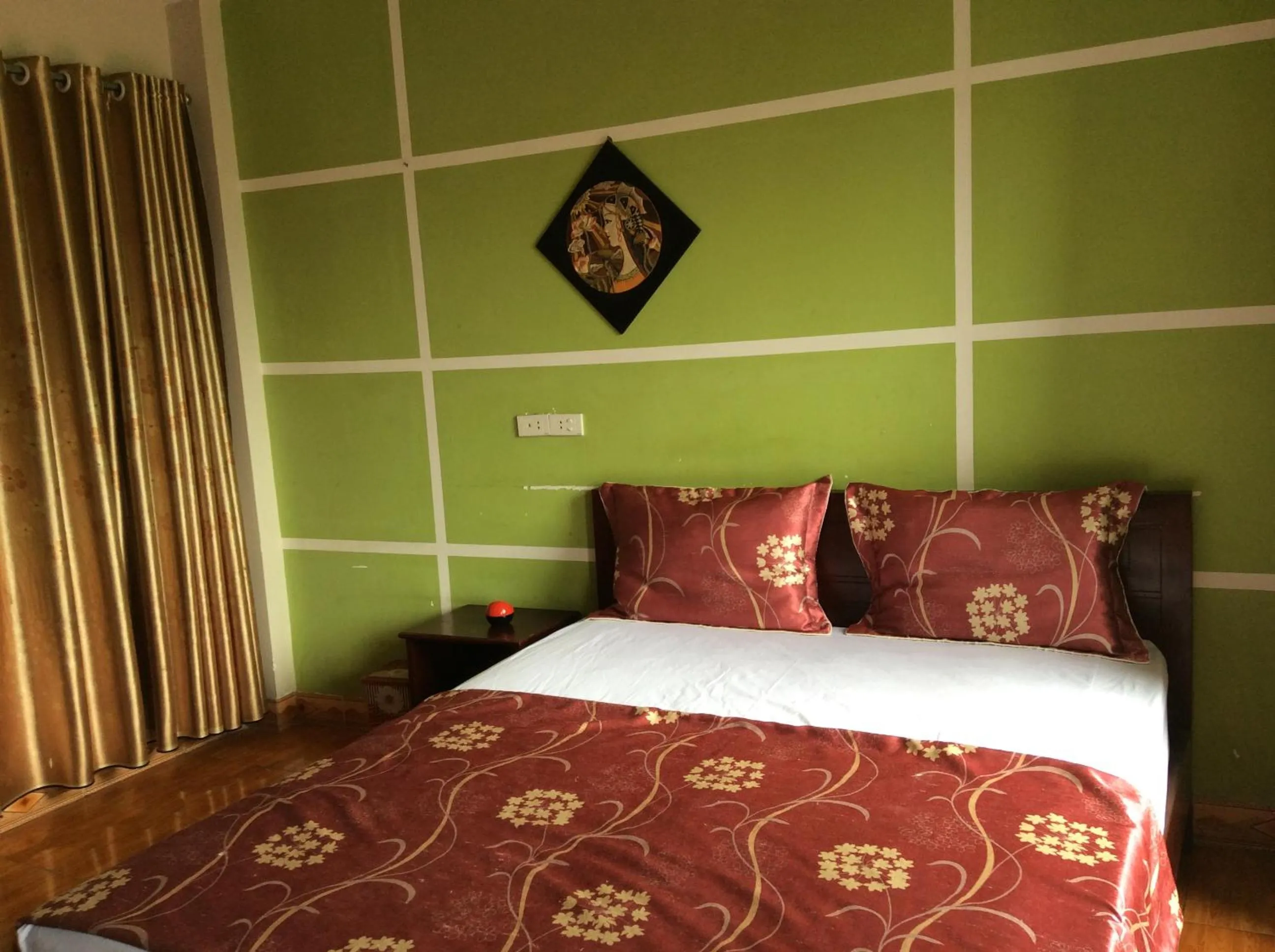Bed in Hai Duong Hotel